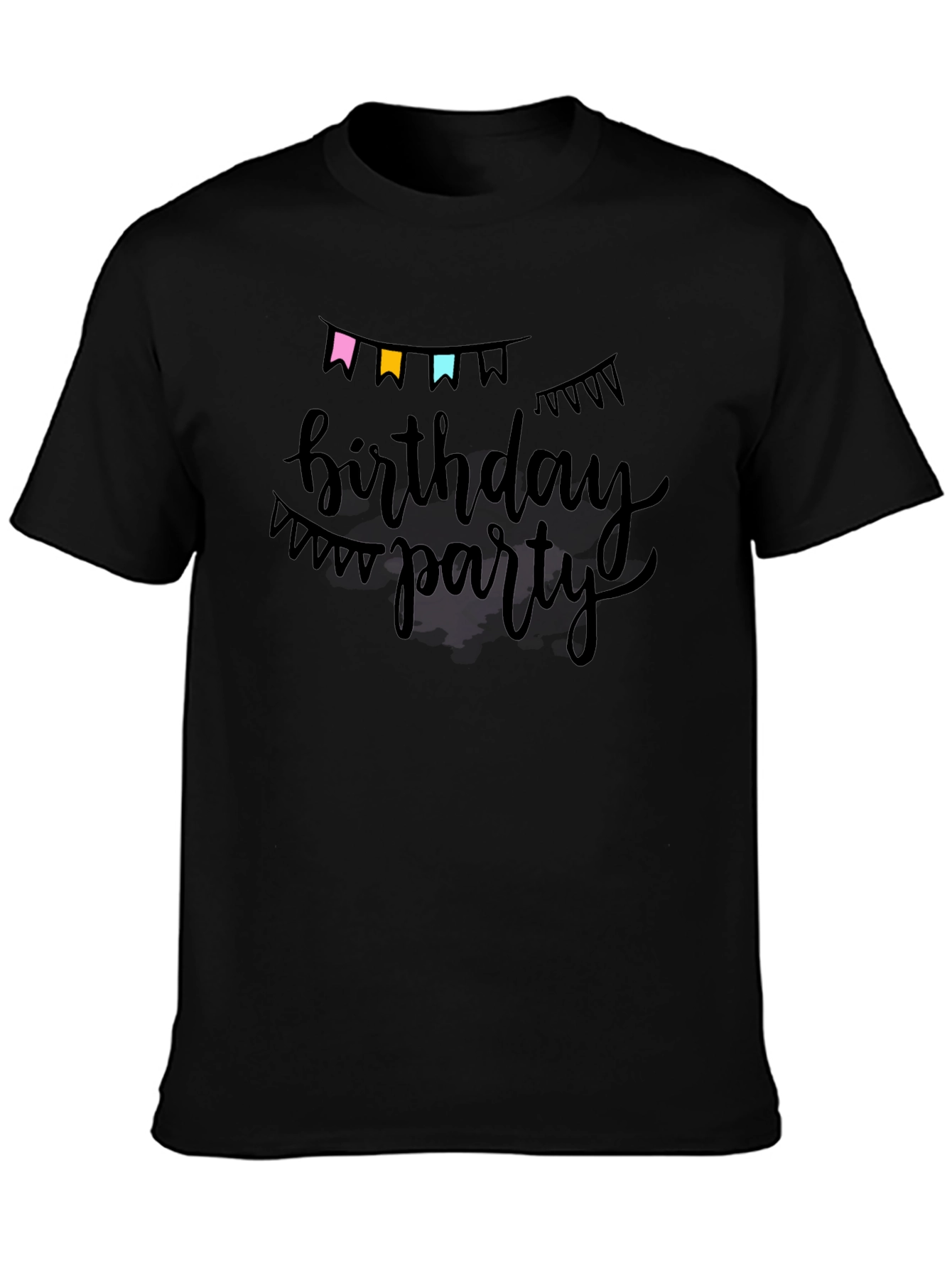 Birthday Party Black T-Shirt
