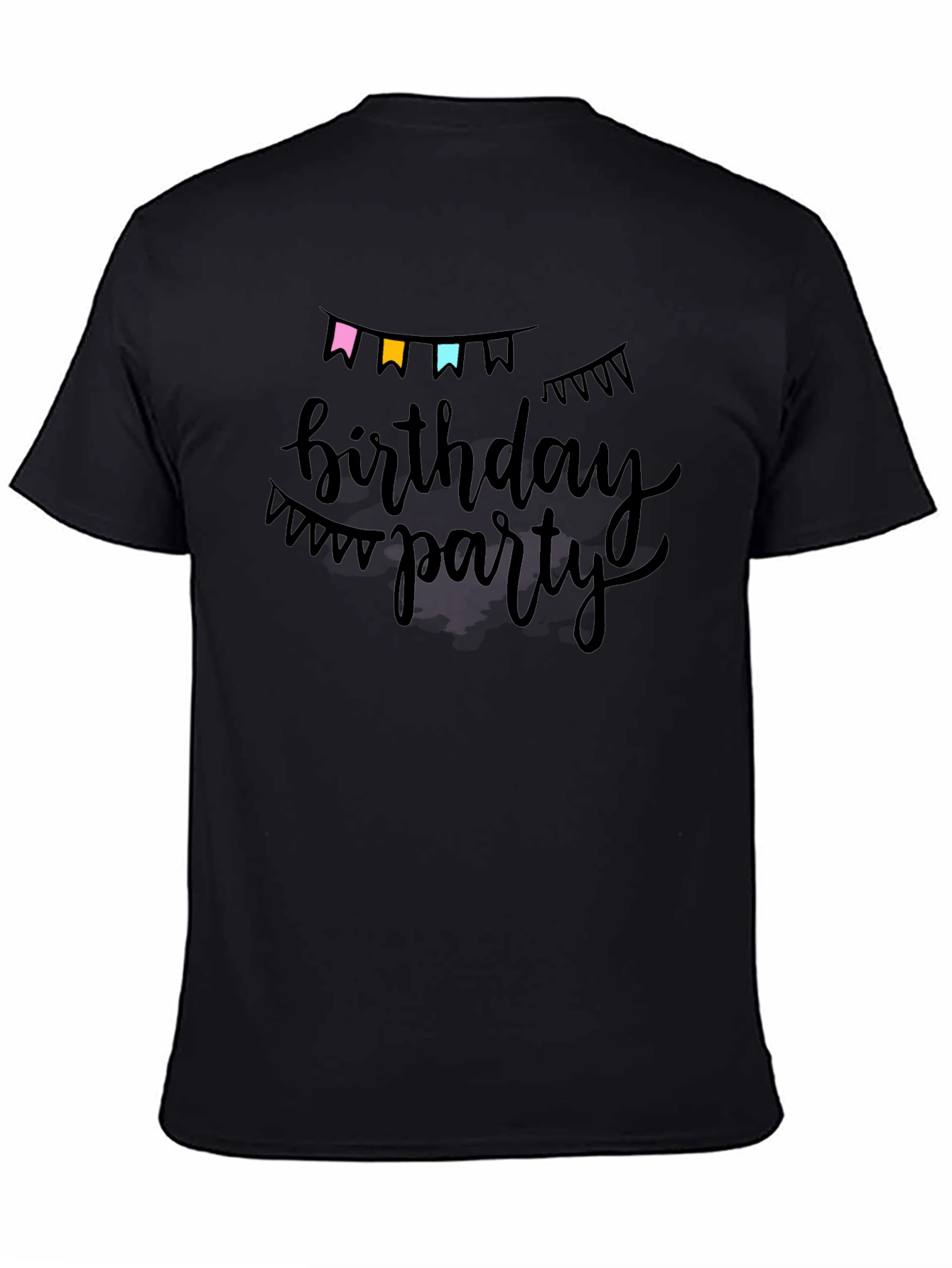 Birthday Party Black T-Shirt