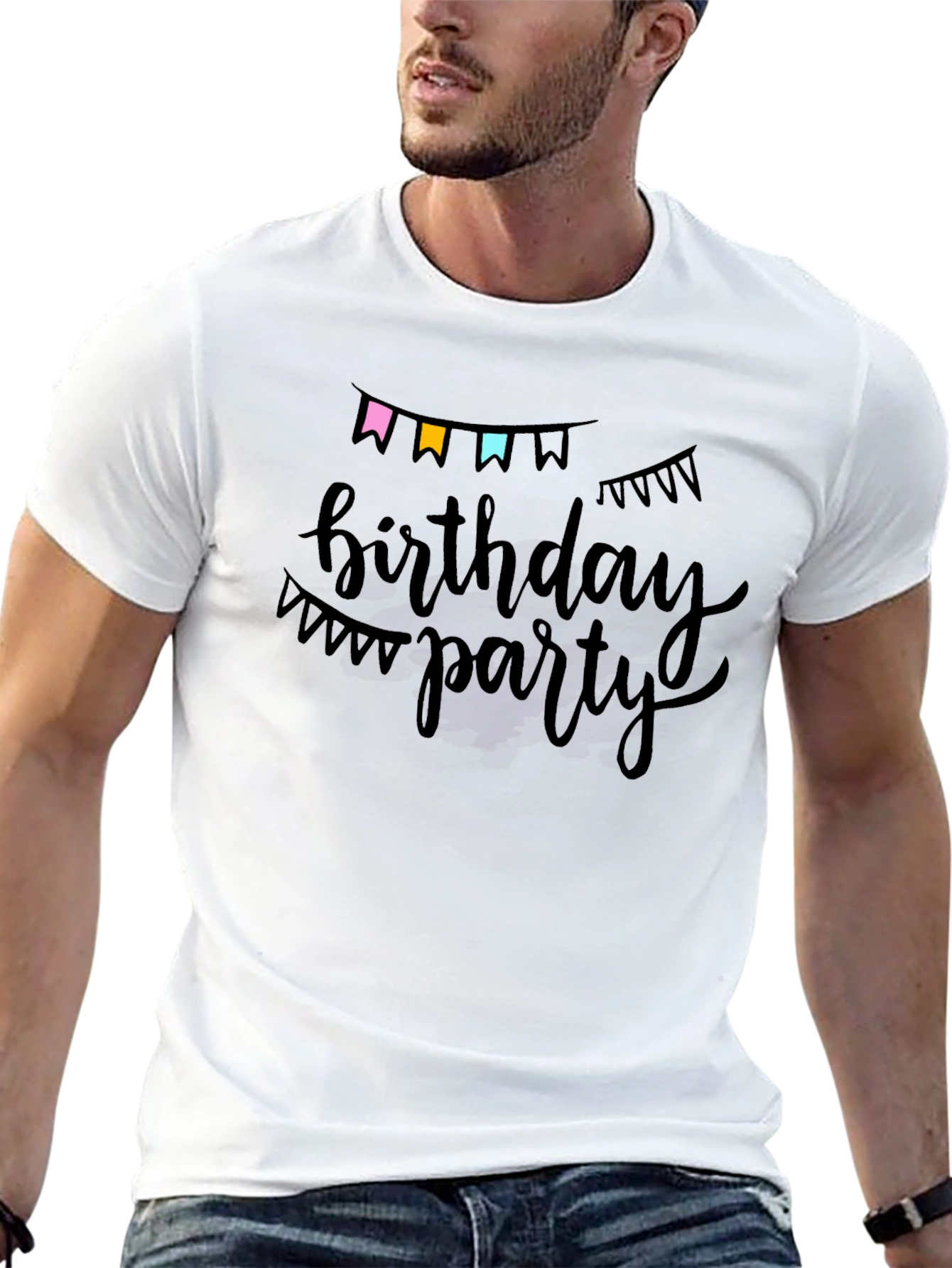 Birthday Party Black T-Shirt
