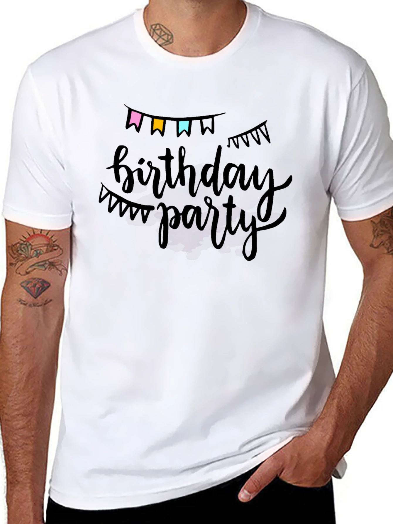 Birthday Party Black T-Shirt