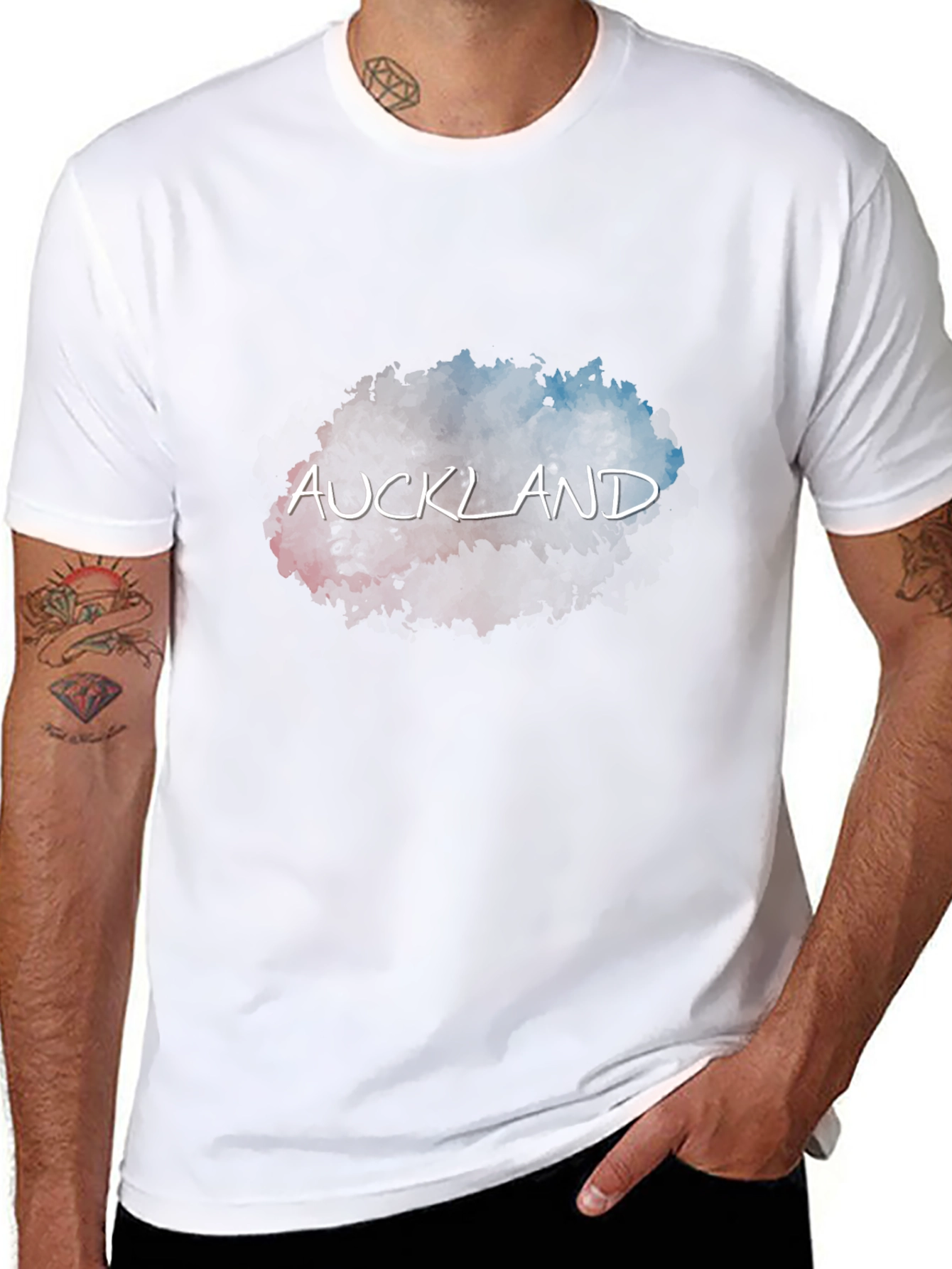 Auckland Graphic Tee - Stylish City Pride T-Shirt