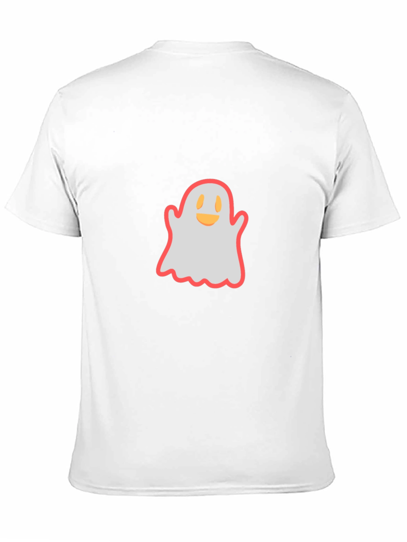 Ghost Graphic Black T-Shirt - Spooky Season Style