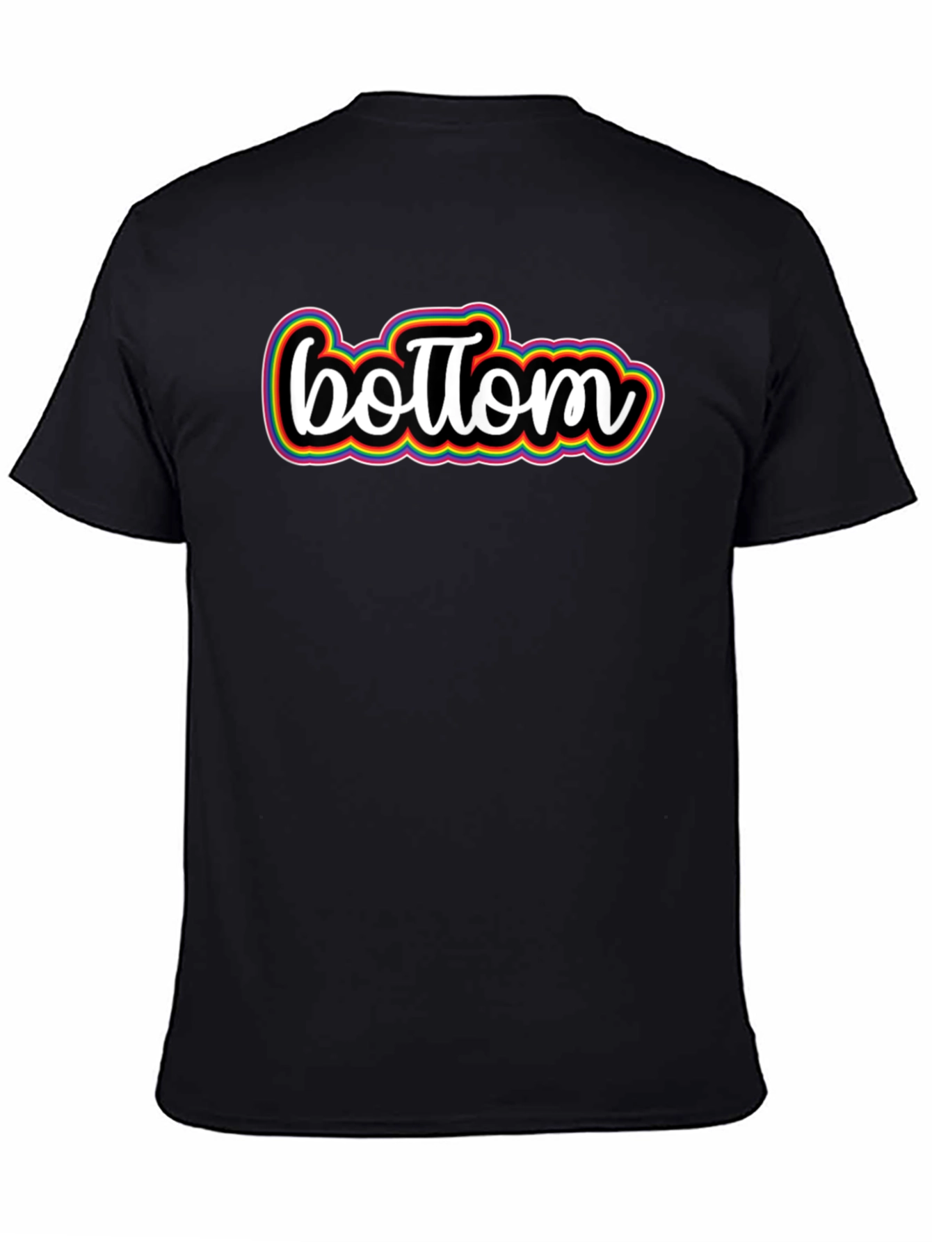 Bottom Pride Rainbow Graphic Tee