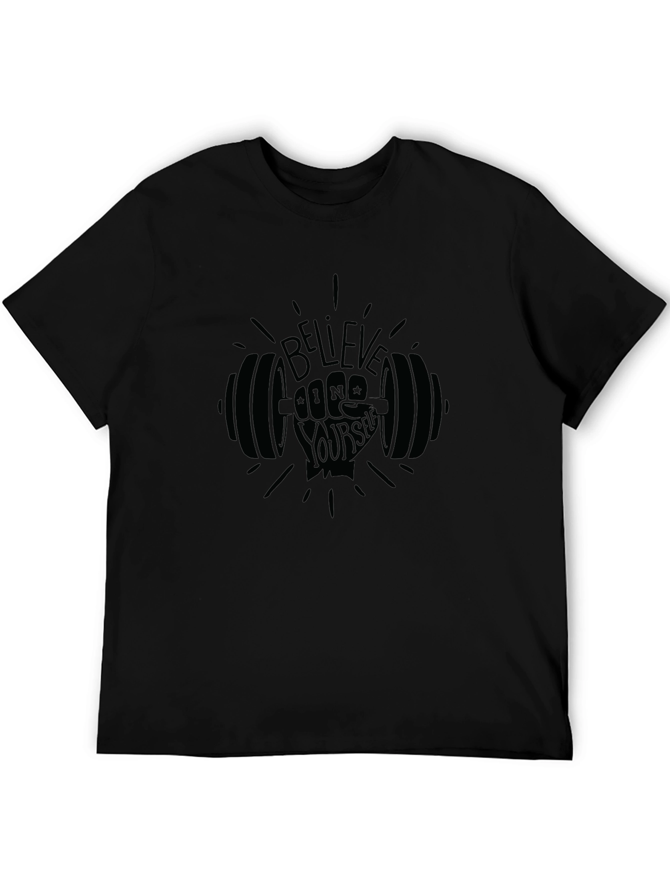 Believe In Yourself - Black T-Shirt