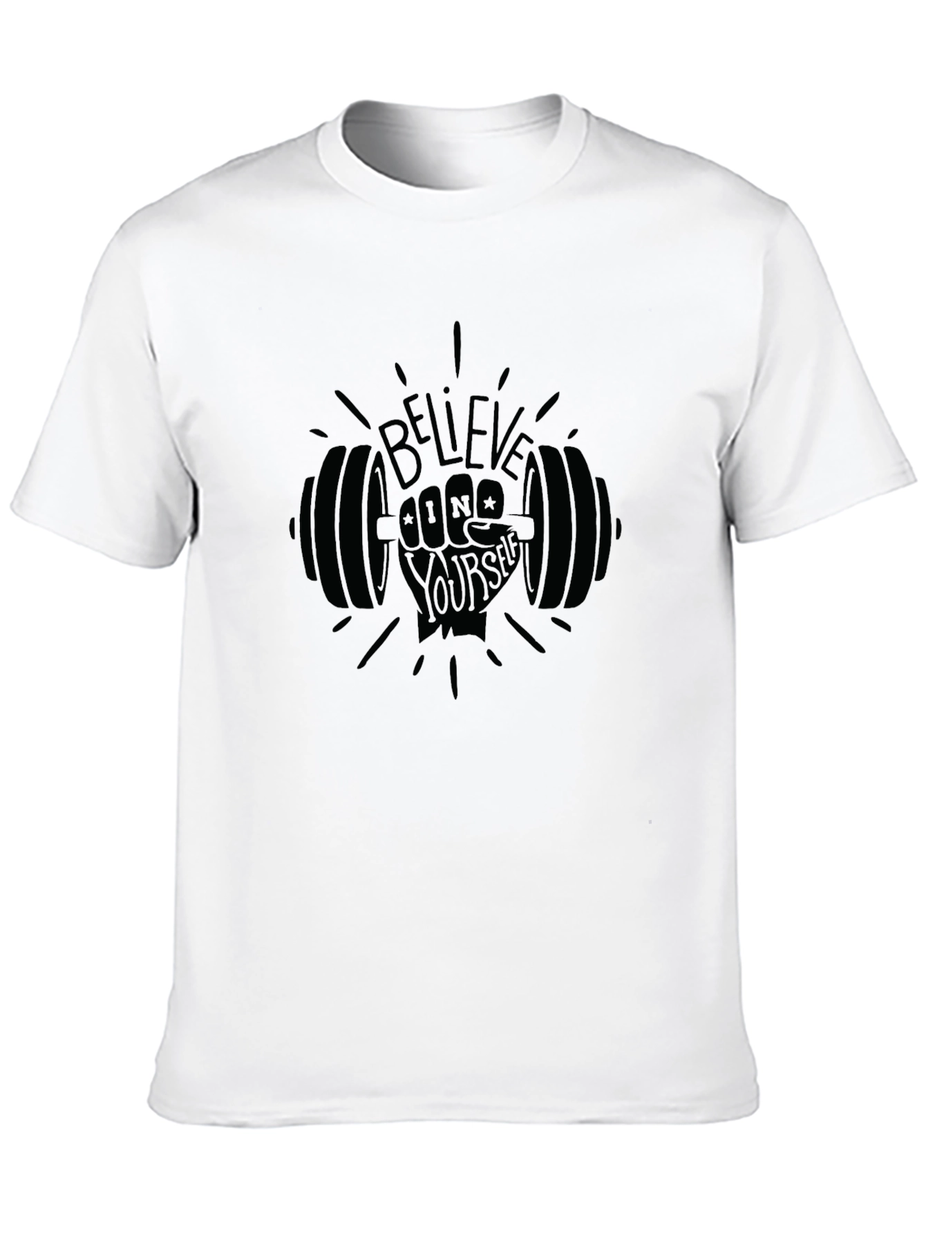 Believe In Yourself - Black T-Shirt