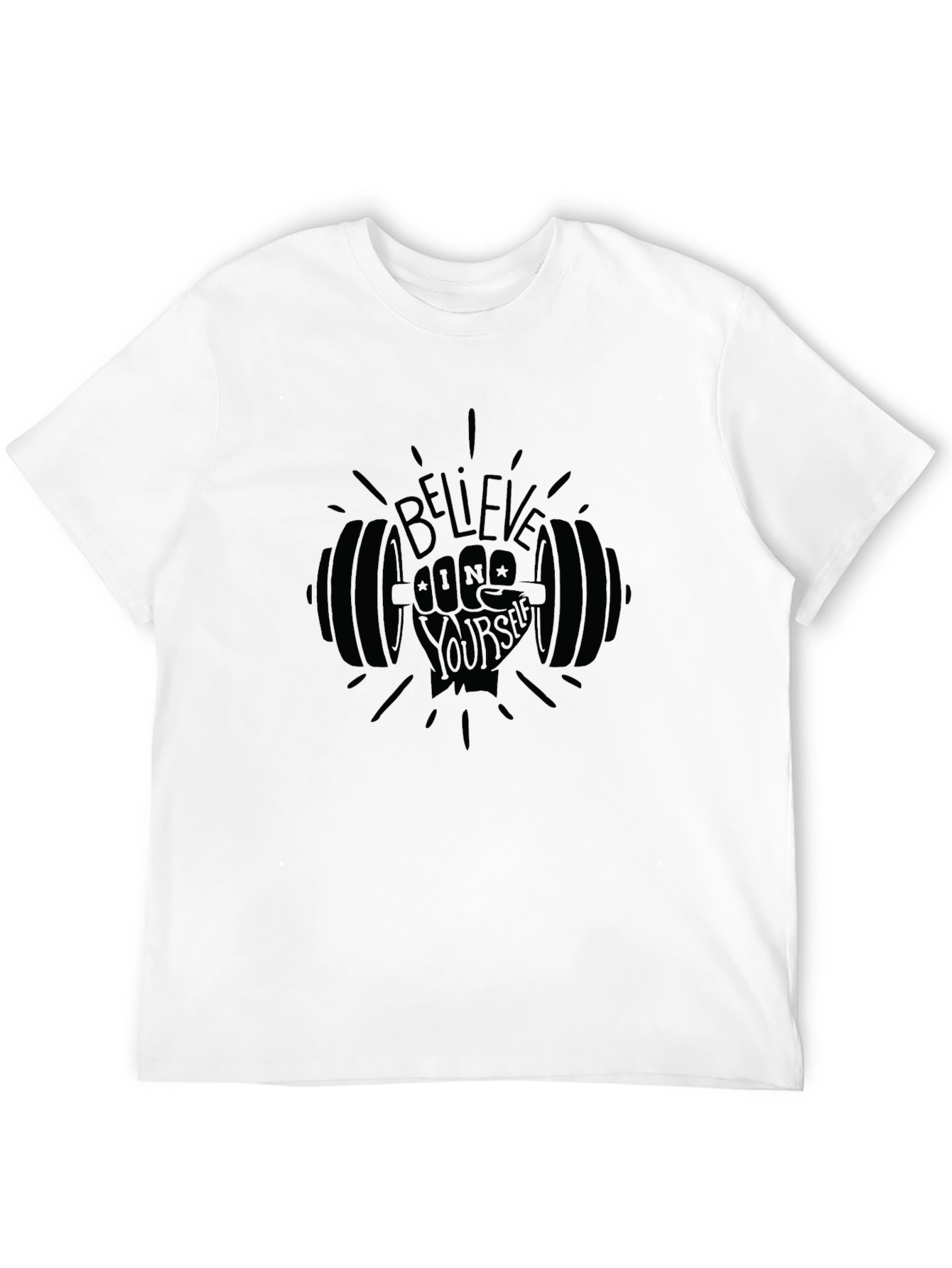 Believe In Yourself - Black T-Shirt