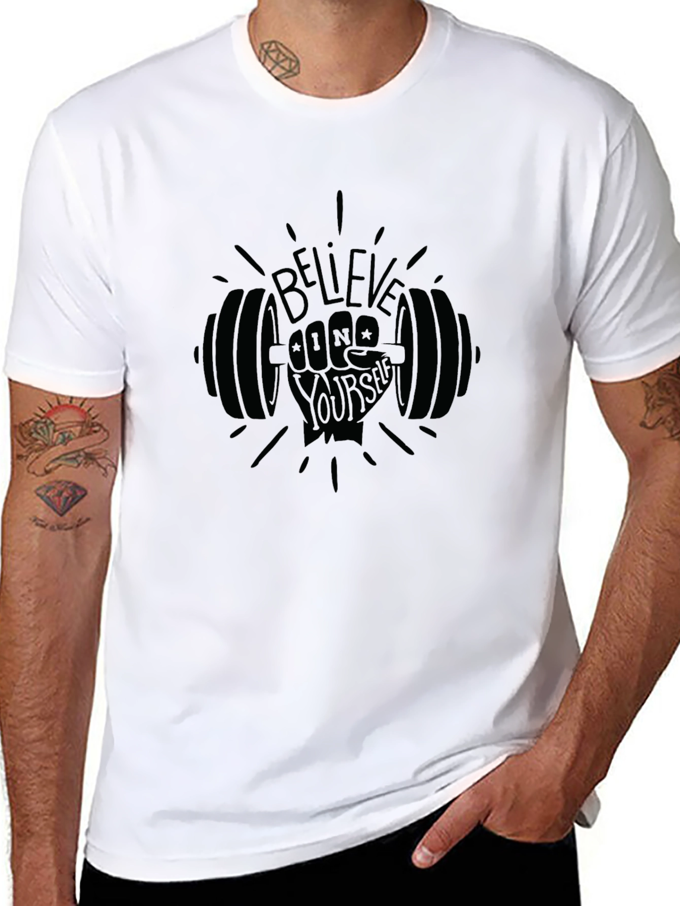 Believe In Yourself - Black T-Shirt