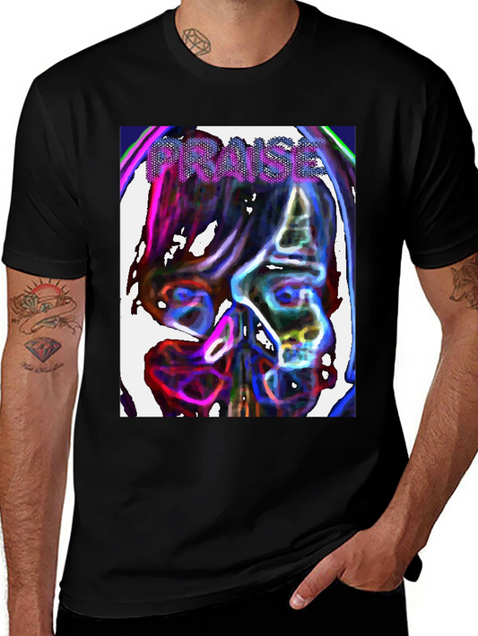 Abstract Praise Graphic T-Shirt