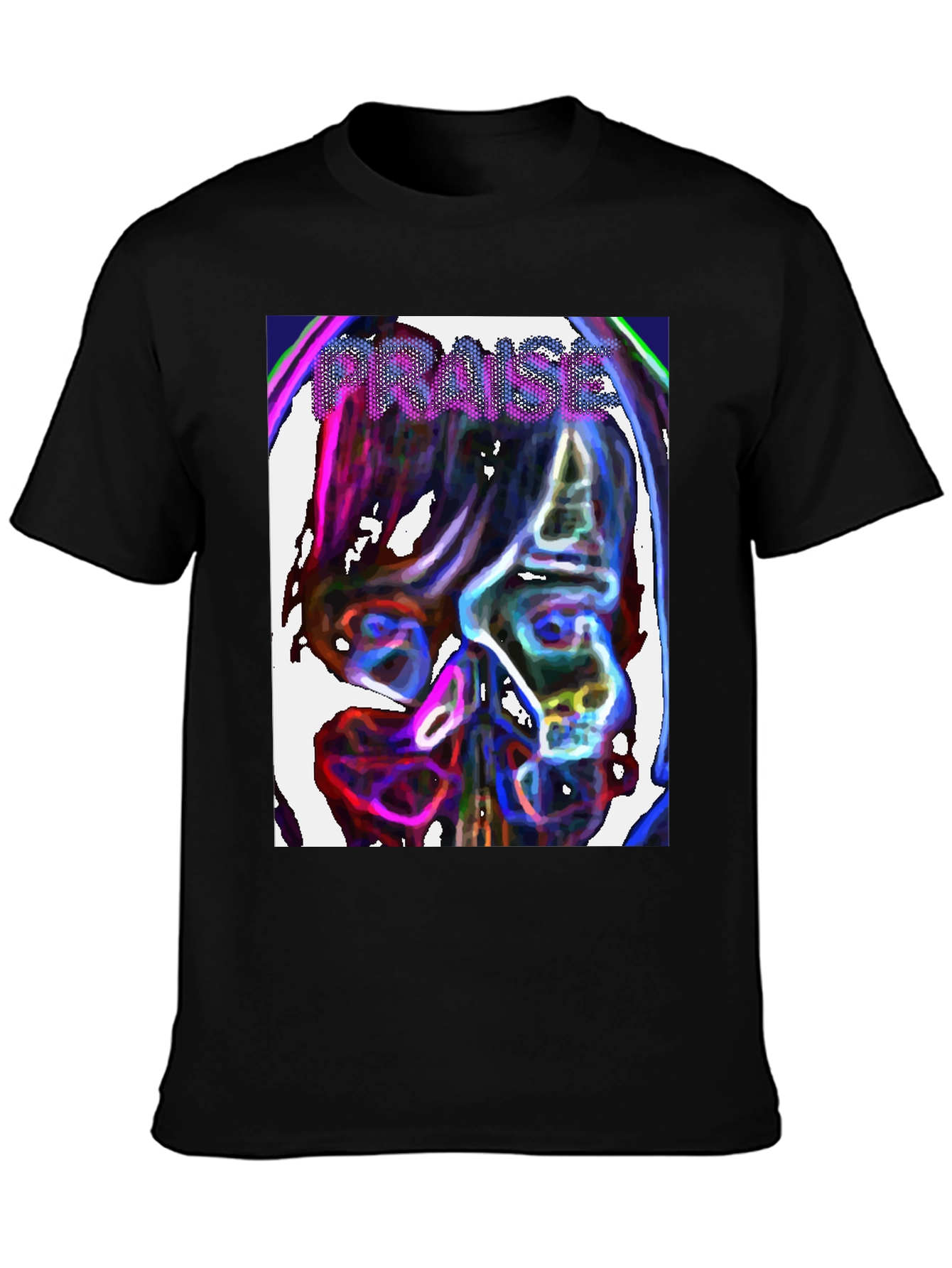 Abstract Praise Graphic T-Shirt