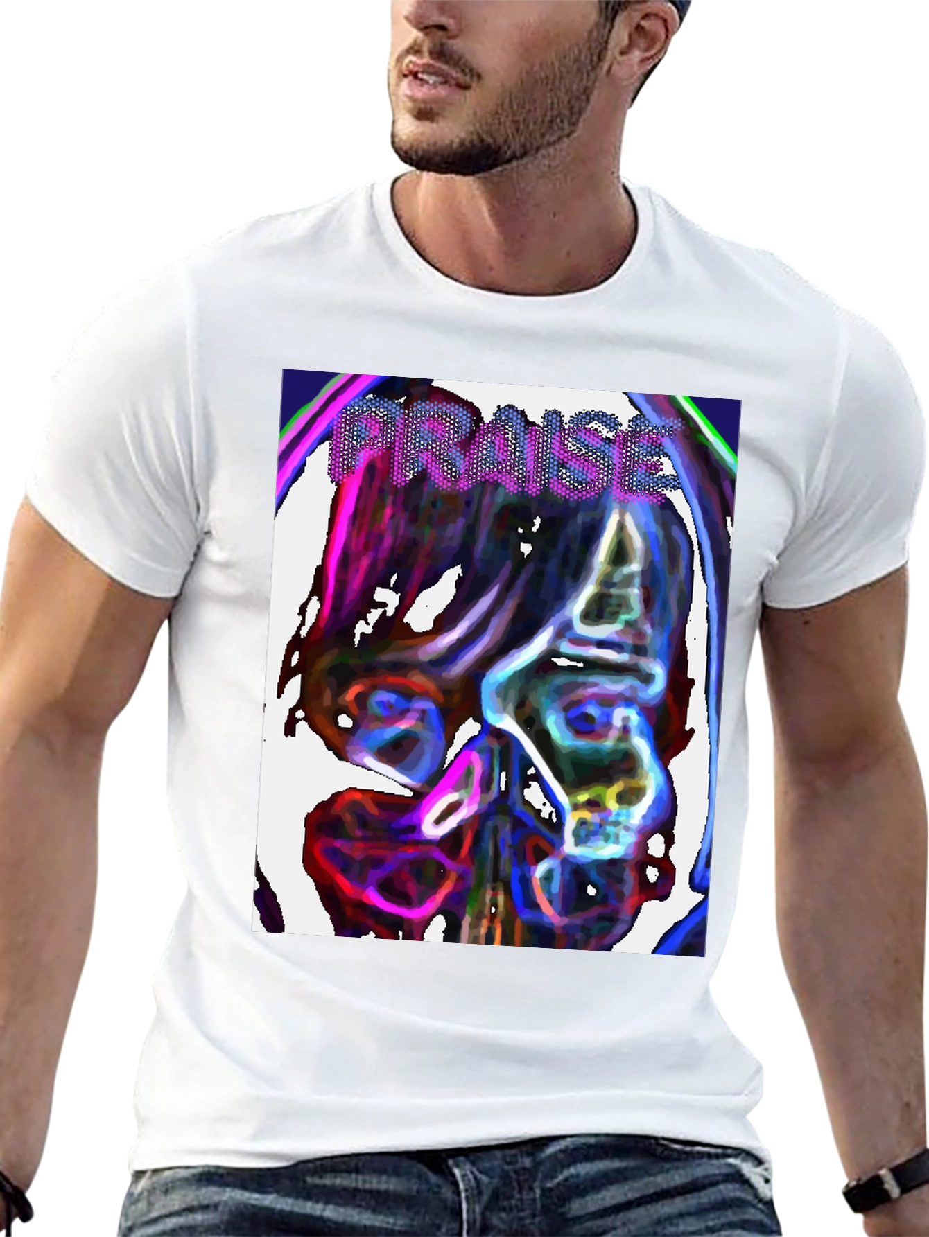 Abstract Praise Graphic T-Shirt