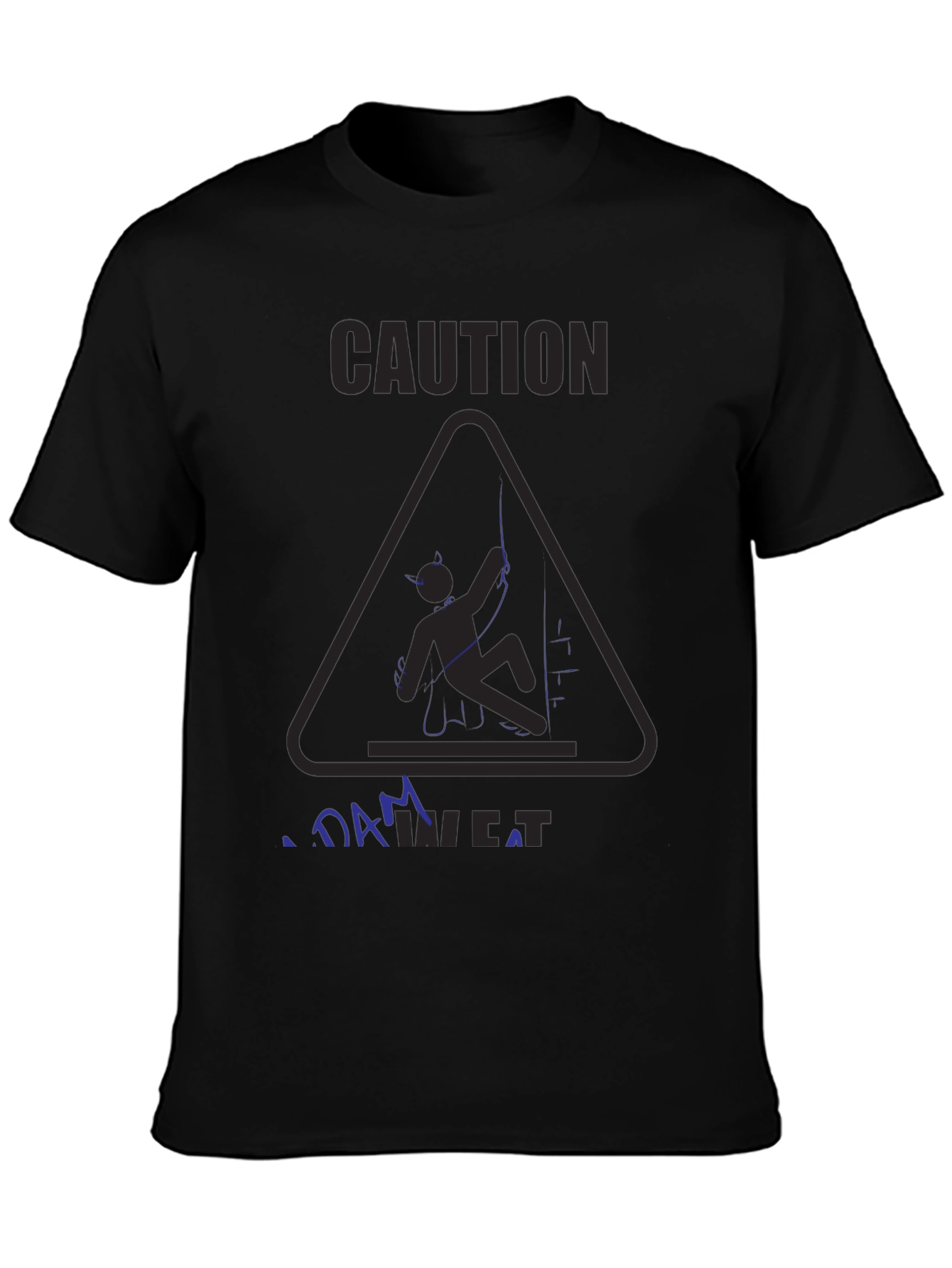 Caution Dam Devil Climbing T-Shirt