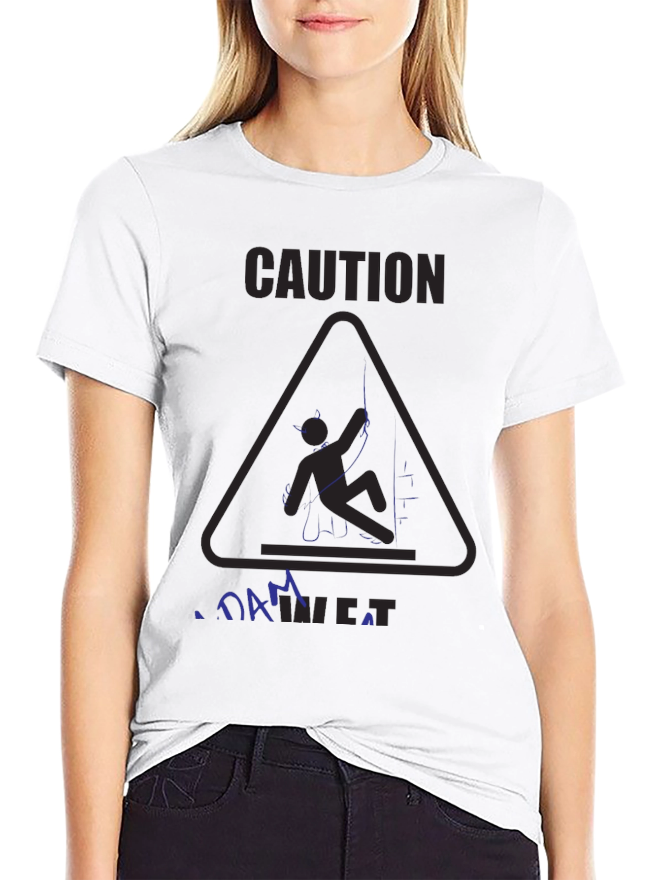 Caution Dam Devil Climbing T-Shirt