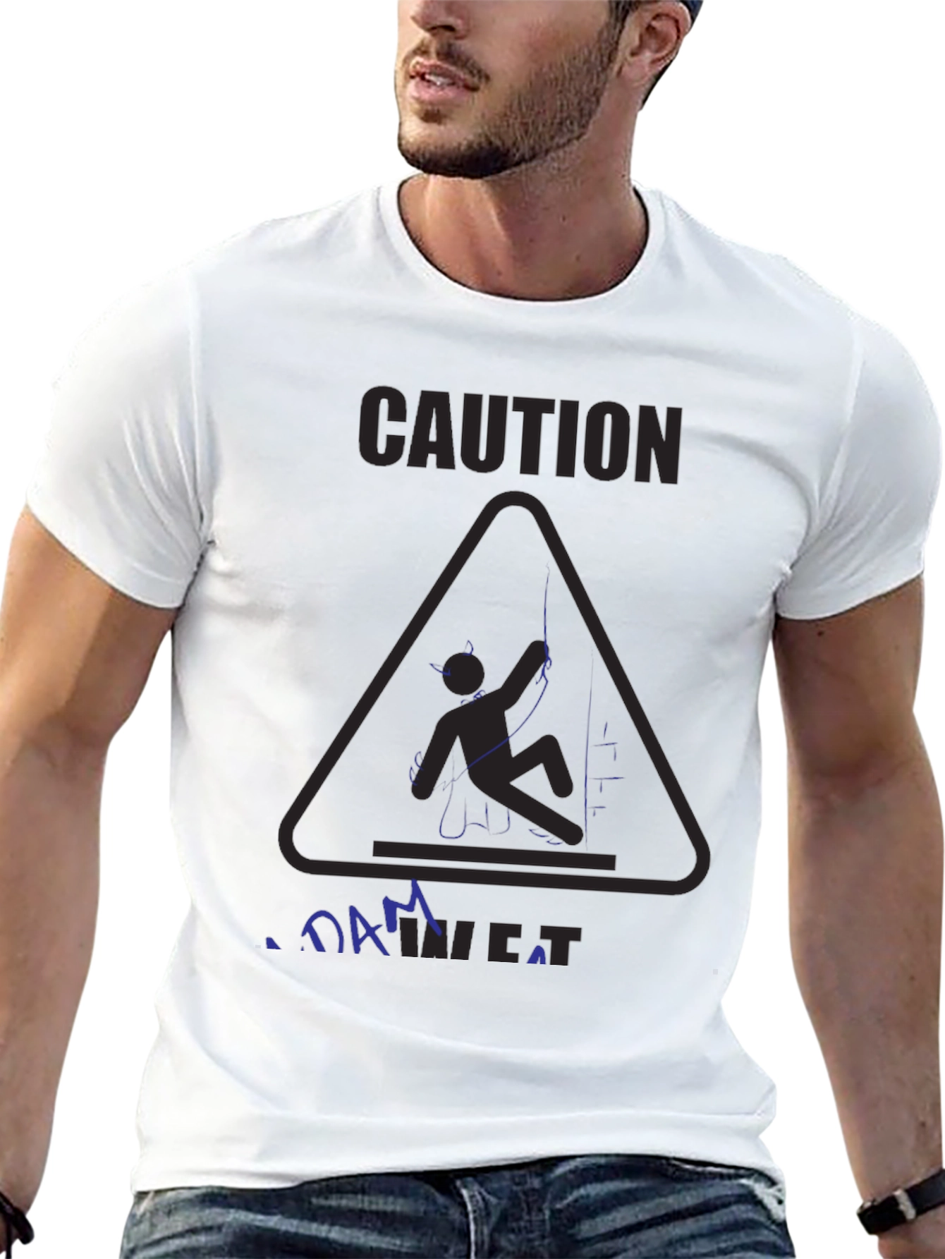 Caution Dam Devil Climbing T-Shirt