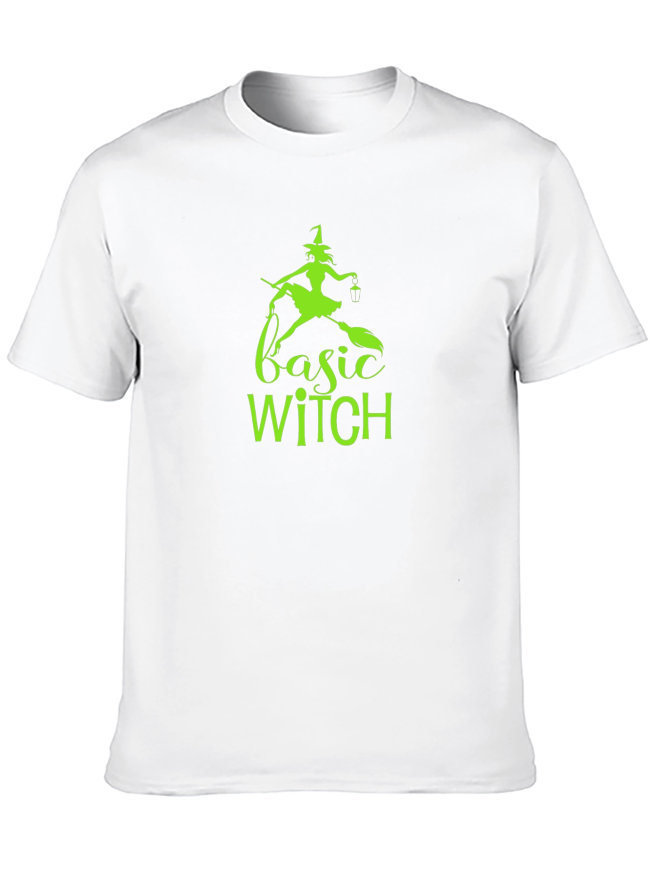 Basic Witch Graphic Tee - Halloween Shirt