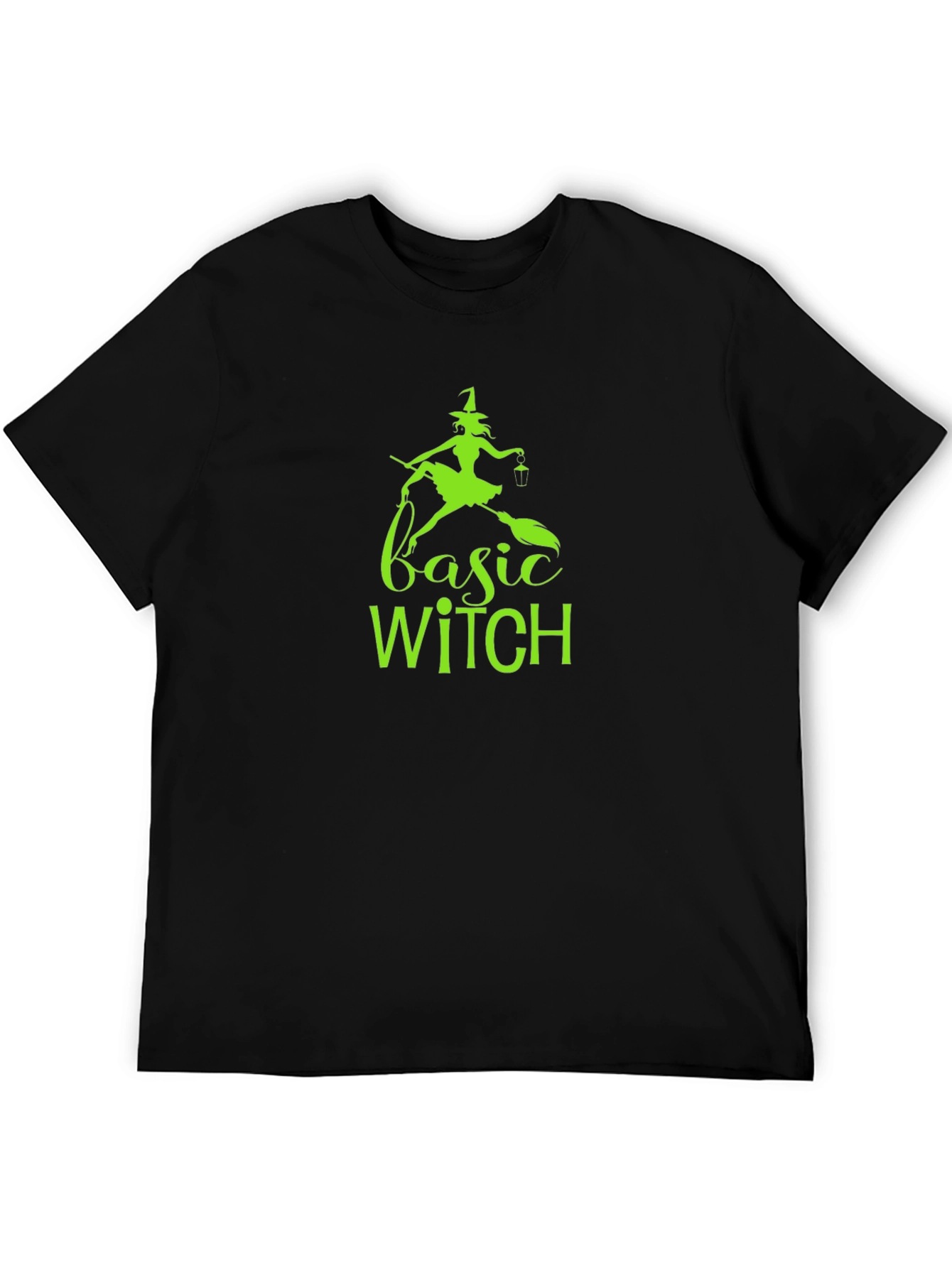 Basic Witch Graphic Tee - Halloween Shirt
