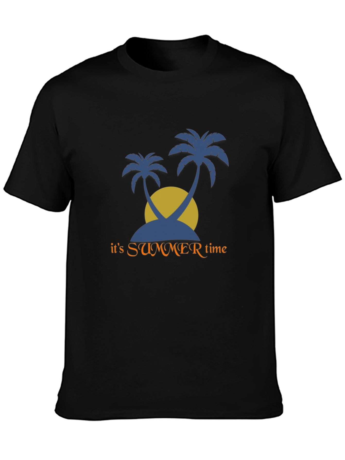 Summer Time Palms Graphic T-Shirt