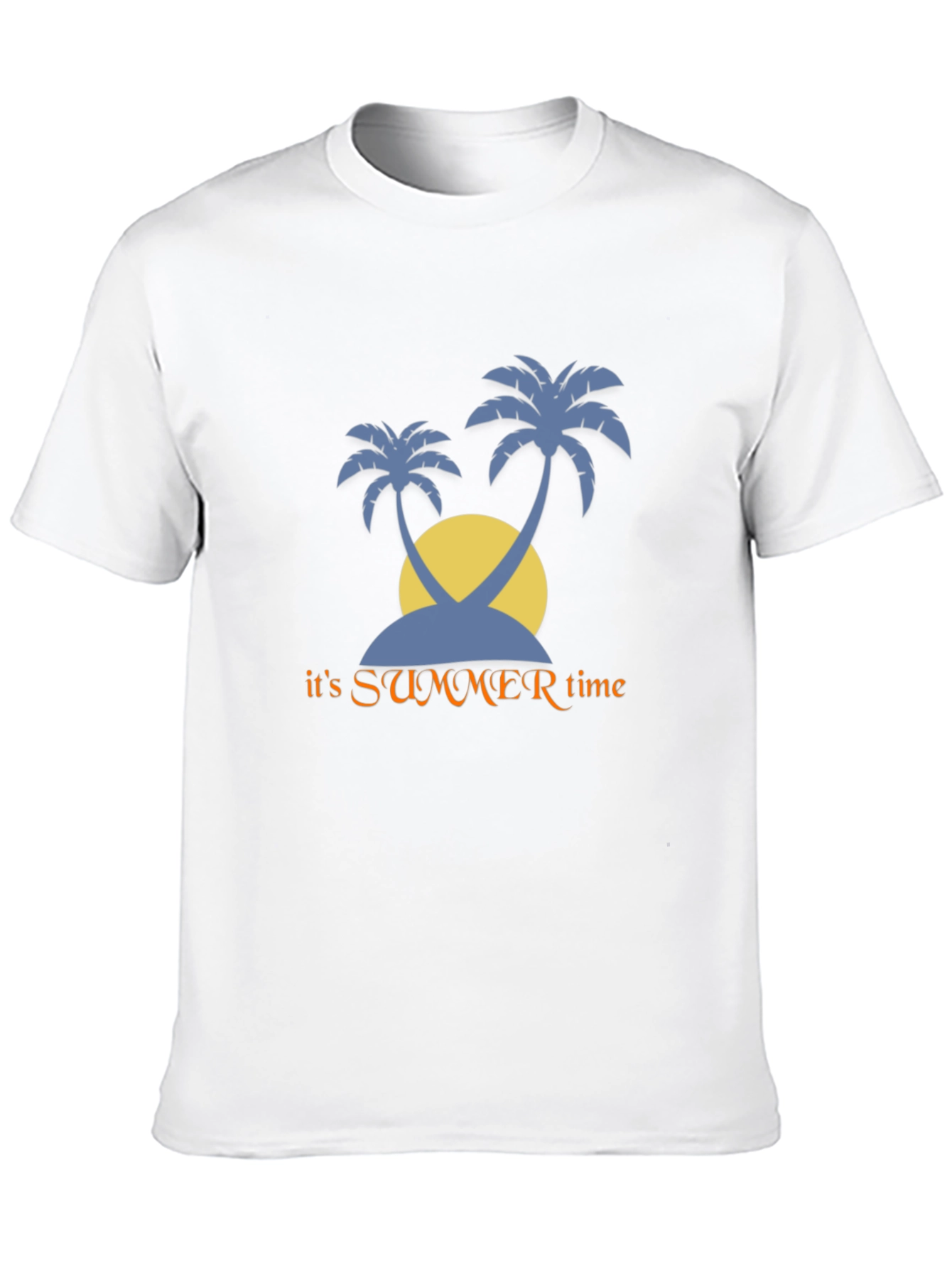 Summer Time Palms Graphic T-Shirt