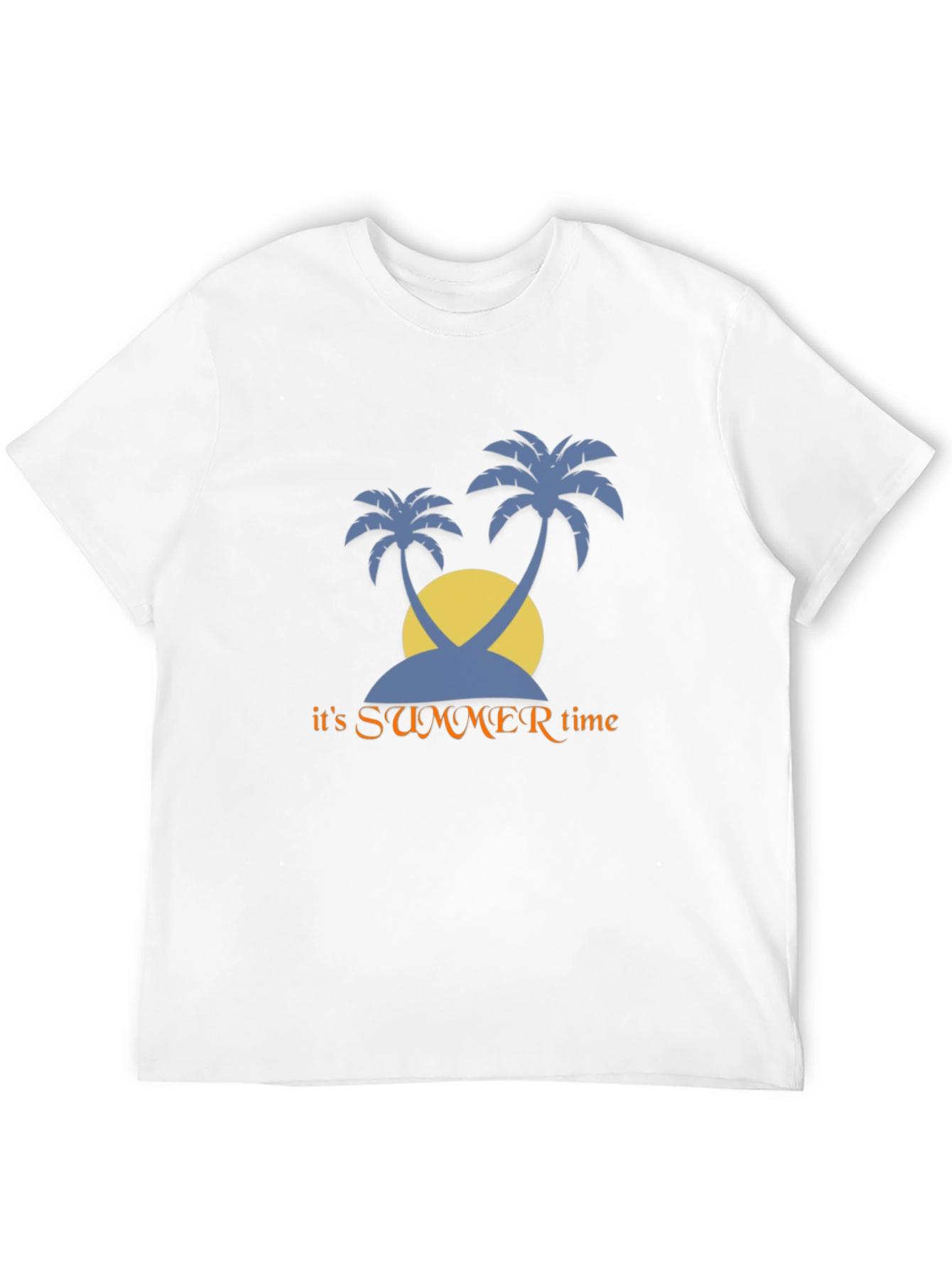 Summer Time Palms Graphic T-Shirt