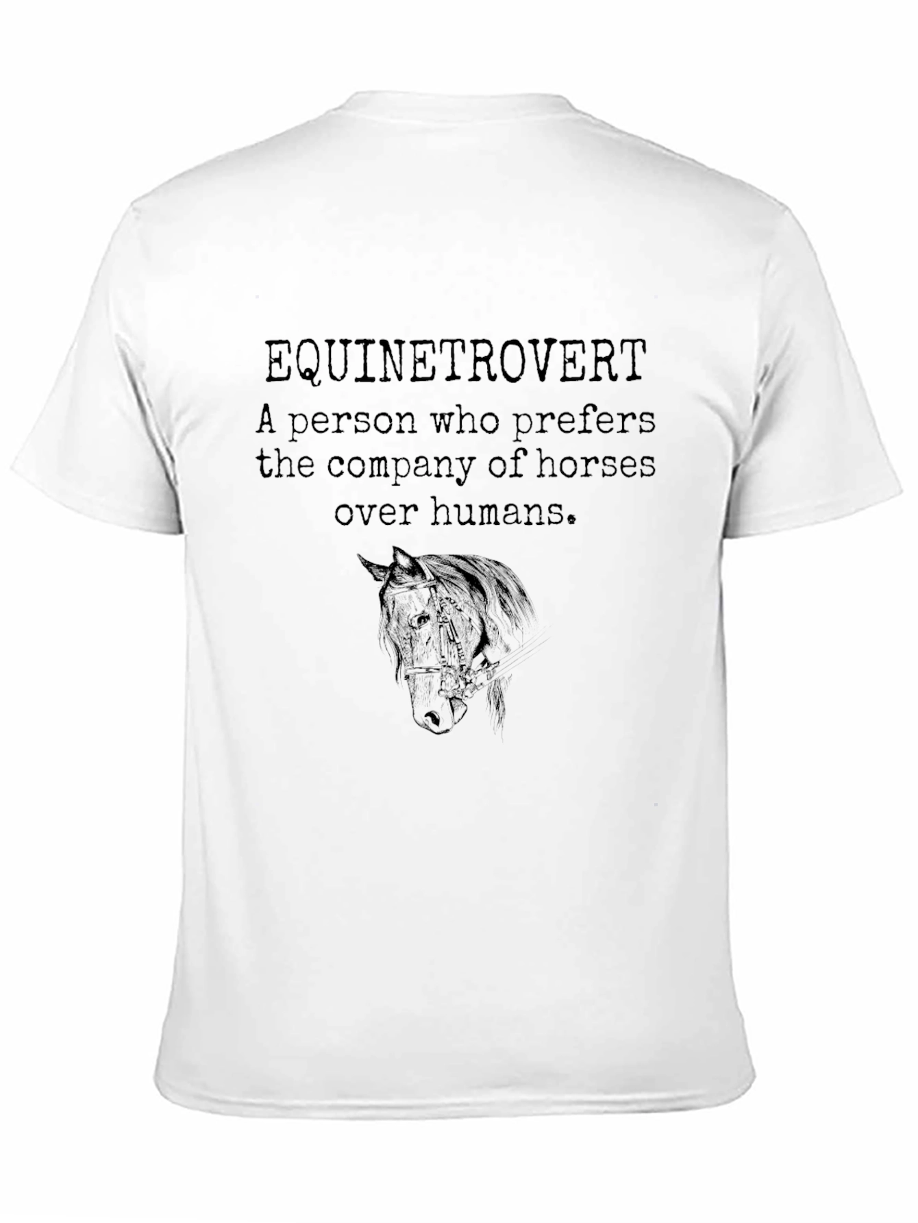 Equinetrovert Horse Lover T-Shirt