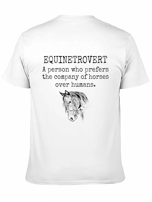 Equinetrovert Horse Lover T-Shirt