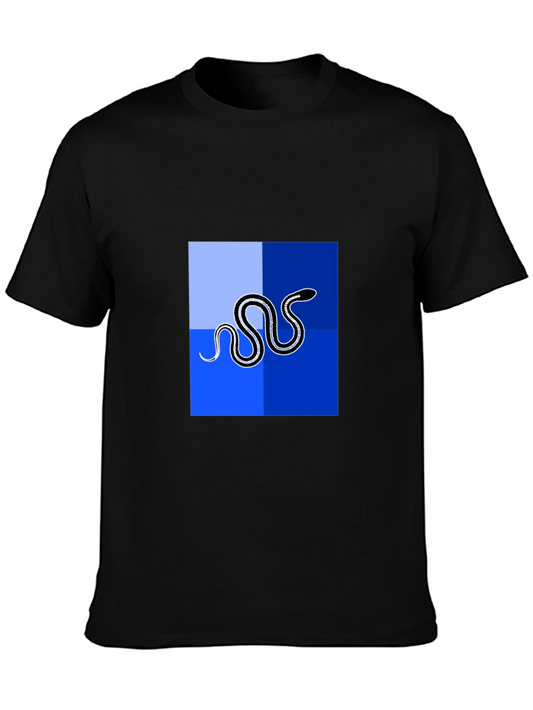Cool Snake Graphic Tee - Modern Design