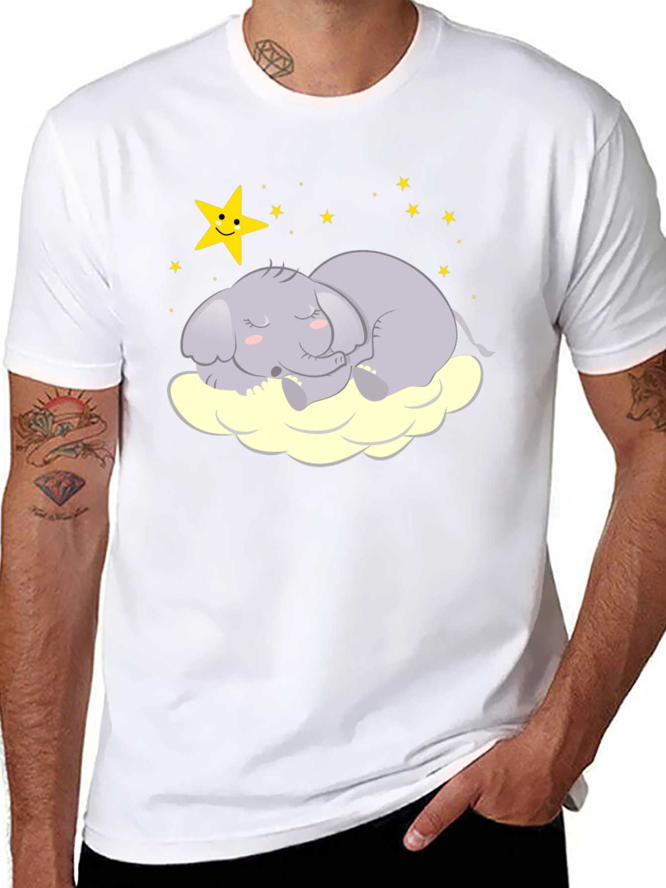 Dreamy Elephant Graphic Tee