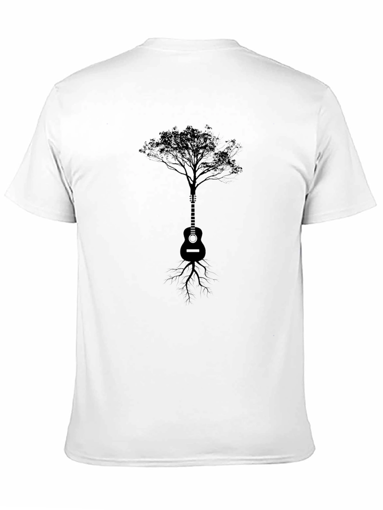 Guitar Tree Graphic Tee - Music Lovers T-Shirt