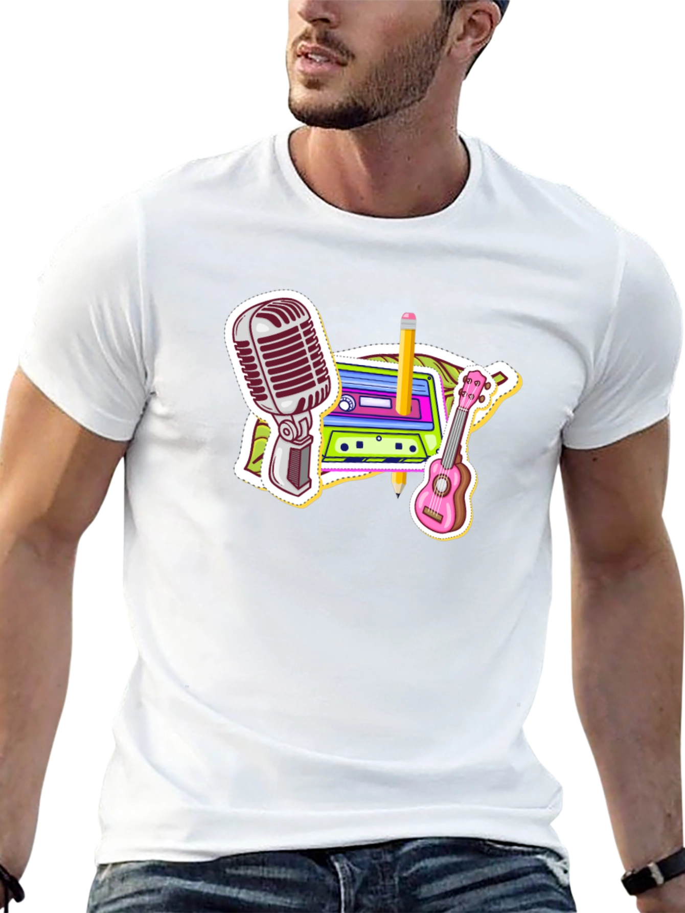 Retro Music Lover T-Shirt