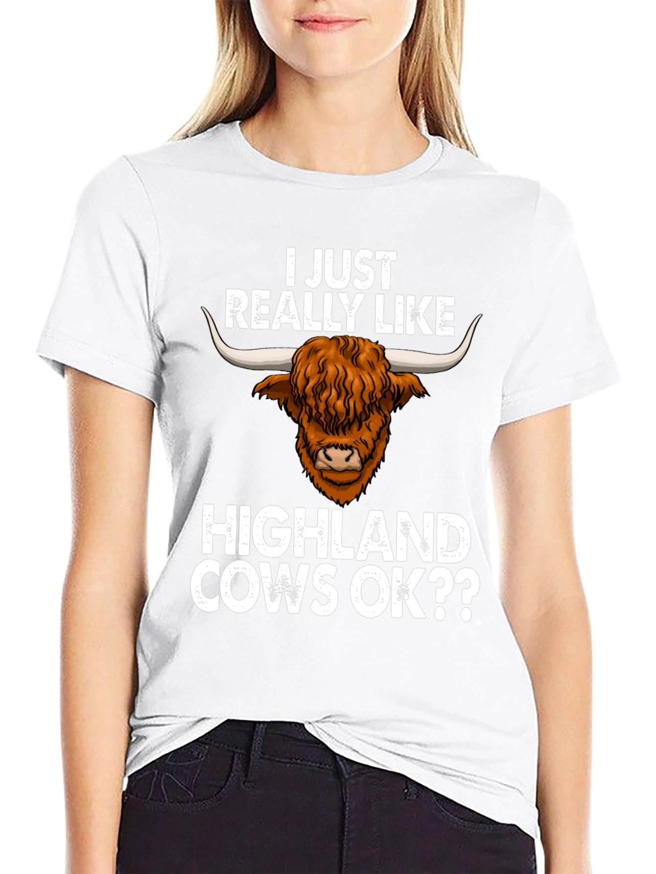 Highland Cow Lover T-Shirt - Unique Graphic Tee