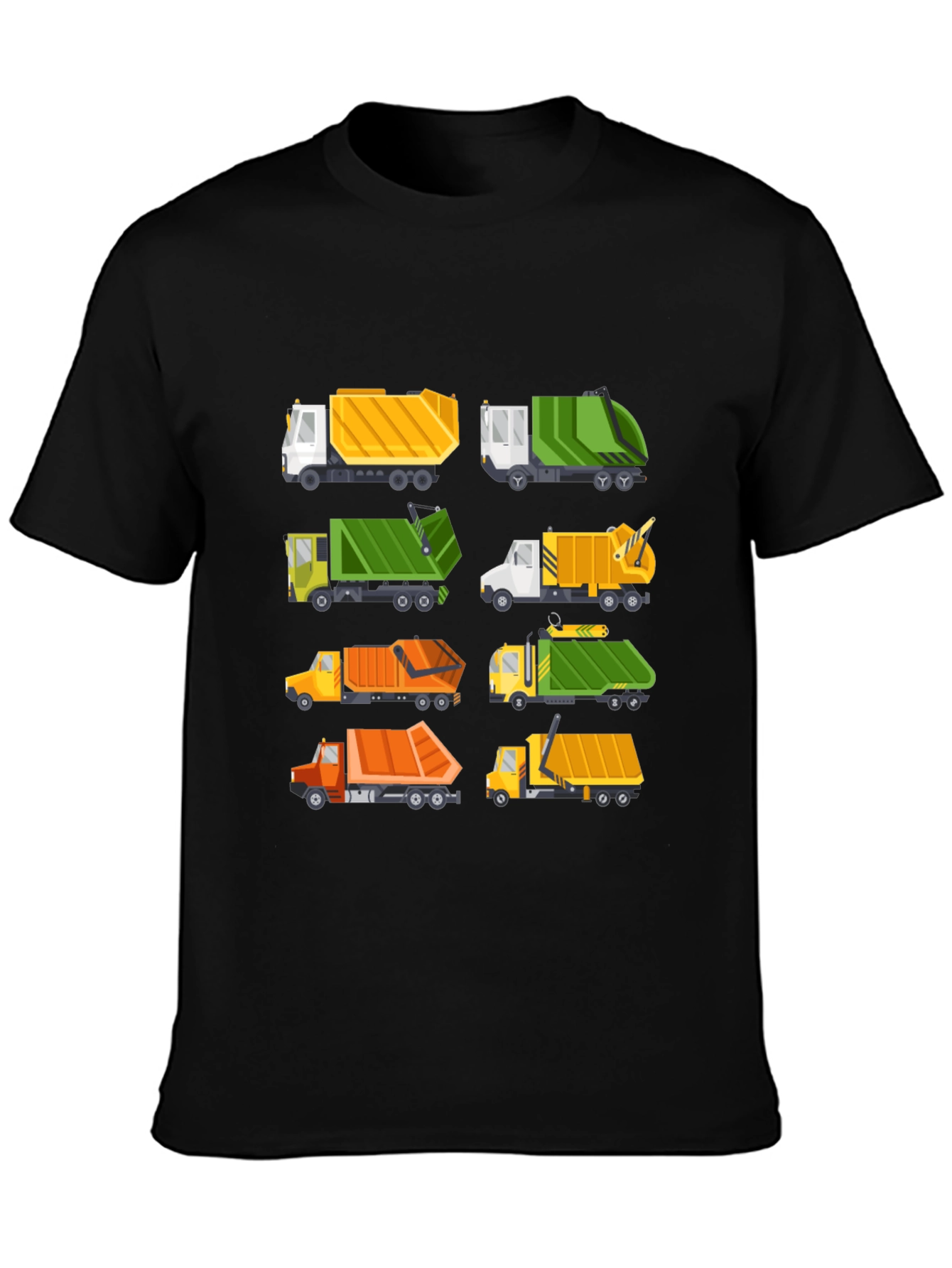 Garbage Truck T-Shirt - Fun Cartoon Trucks!