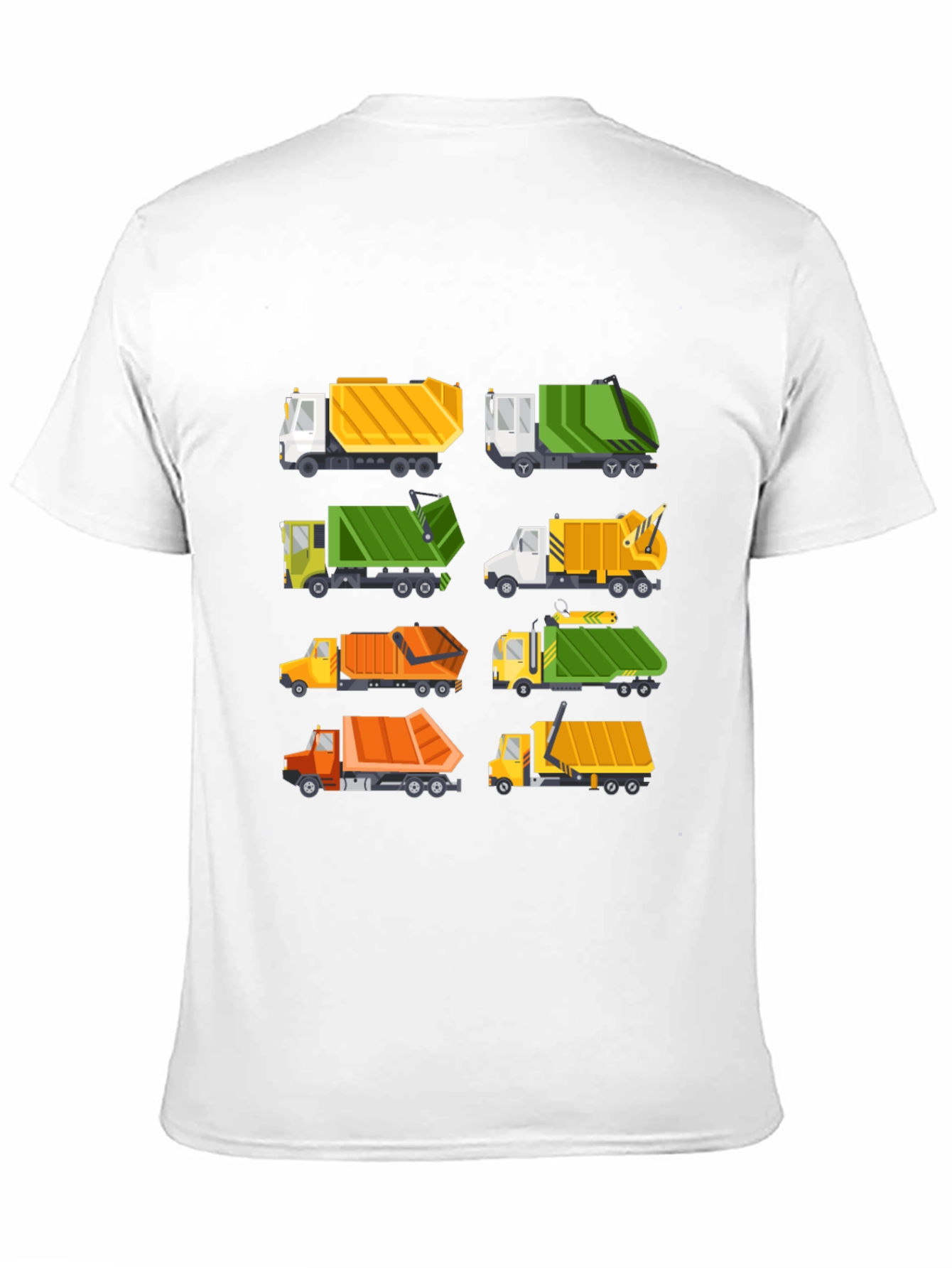 Garbage Truck T-Shirt - Fun Cartoon Trucks!