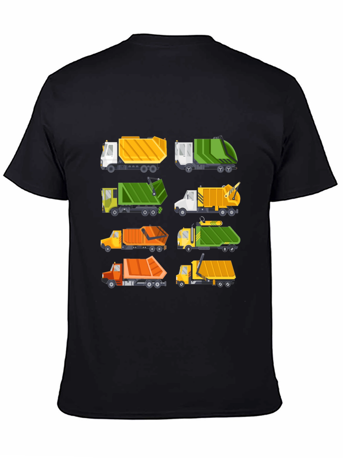 Garbage Truck T-Shirt - Fun Cartoon Trucks!