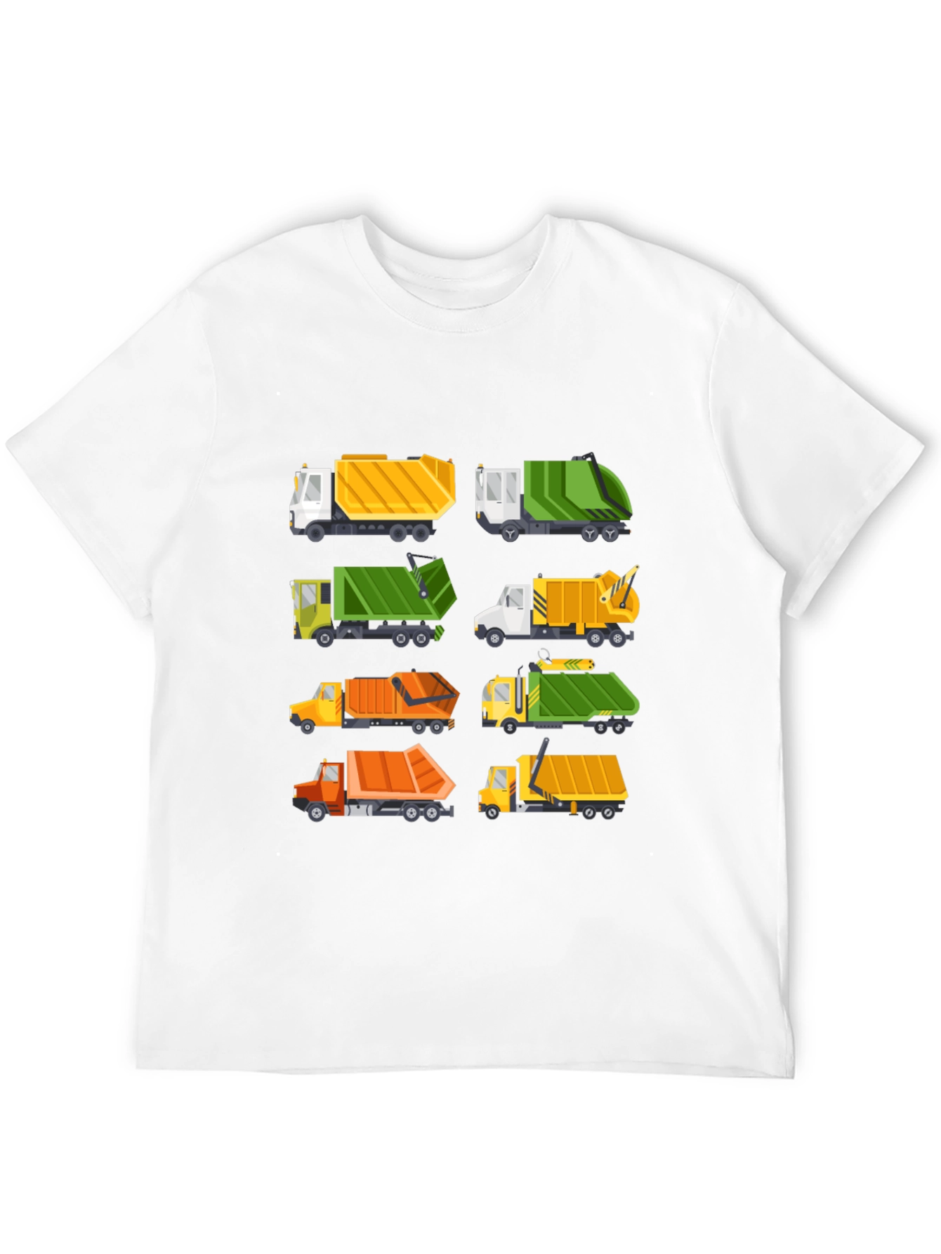 Garbage Truck T-Shirt - Fun Cartoon Trucks!