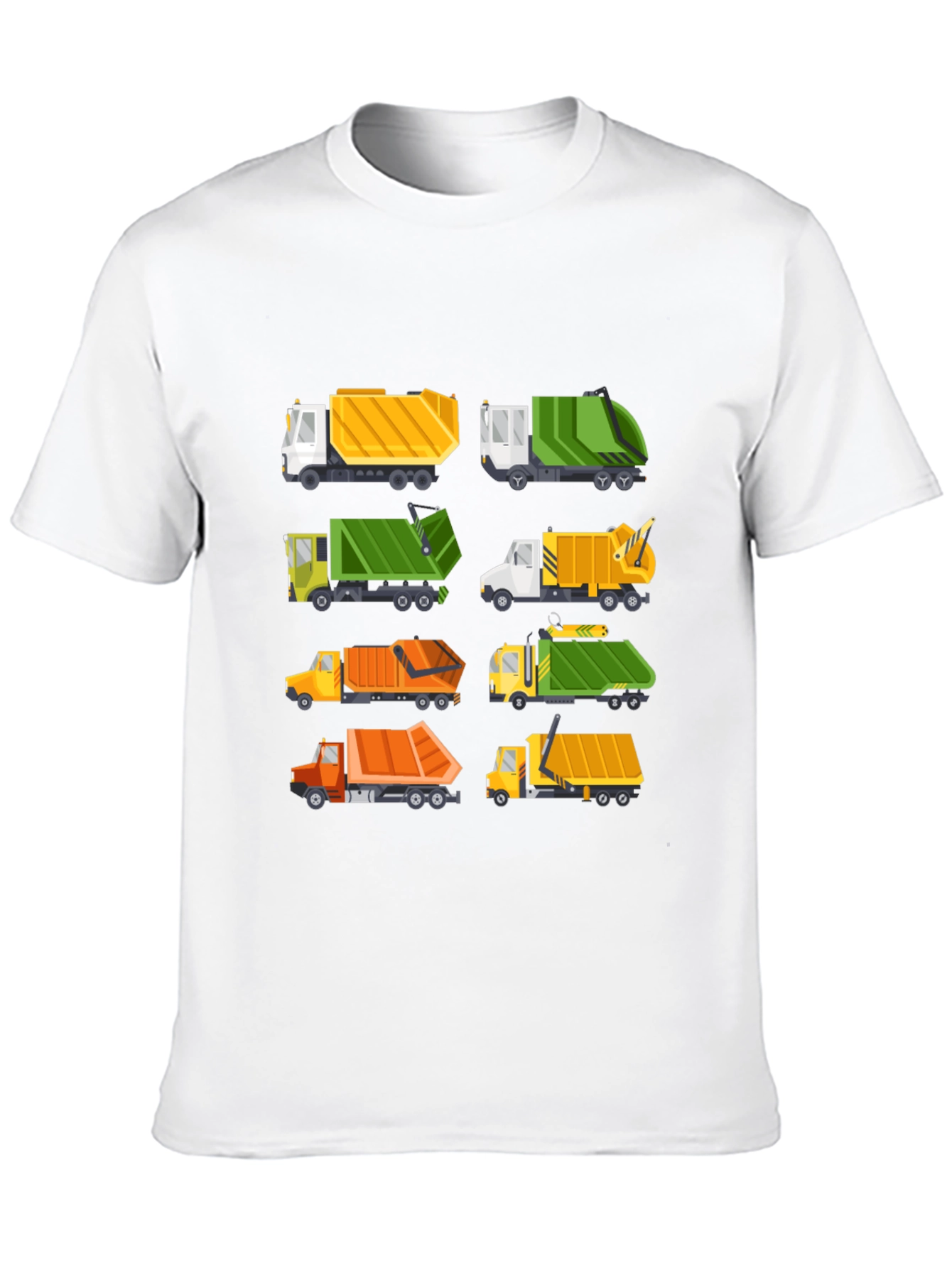 Garbage Truck T-Shirt - Fun Cartoon Trucks!