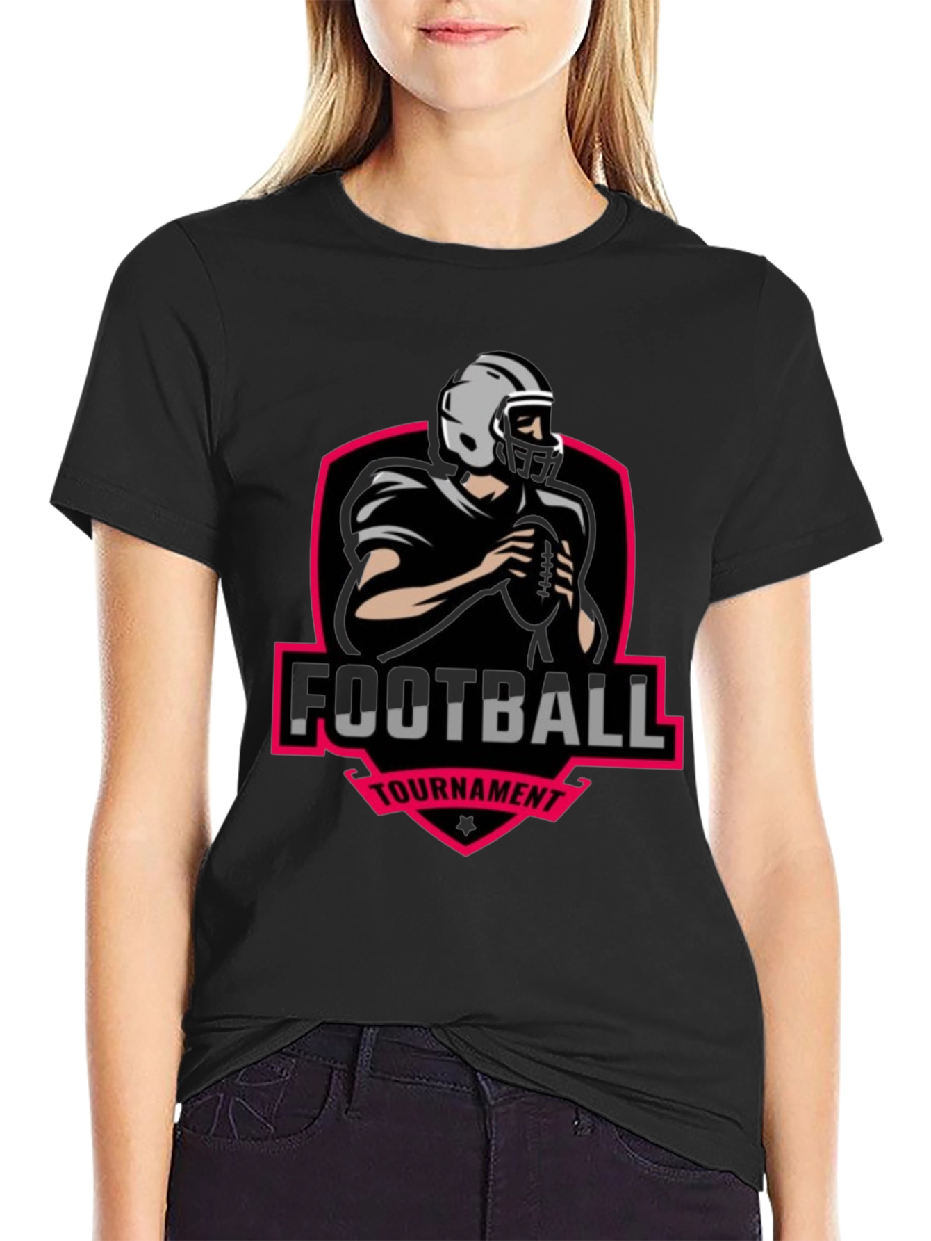 Football Tournament Graphic Tee