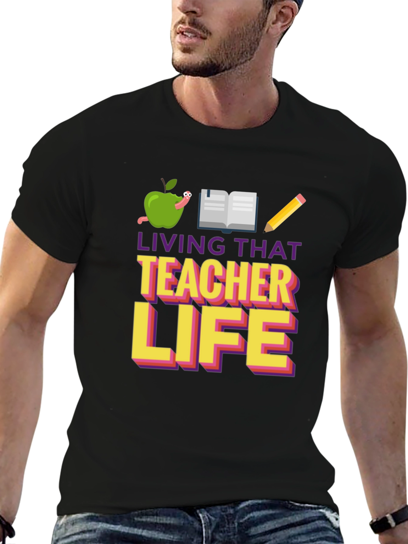 Living That Teacher Life Graphic Tee