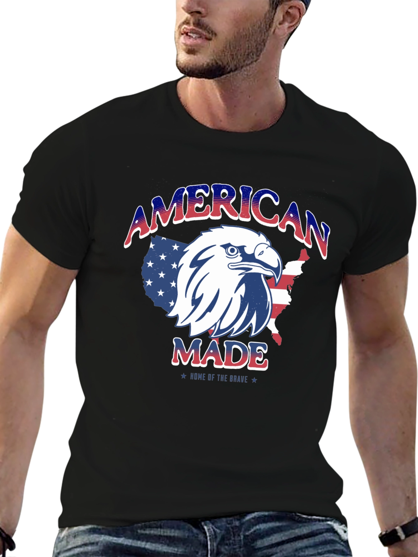 American Made Patriotic Eagle T-Shirt