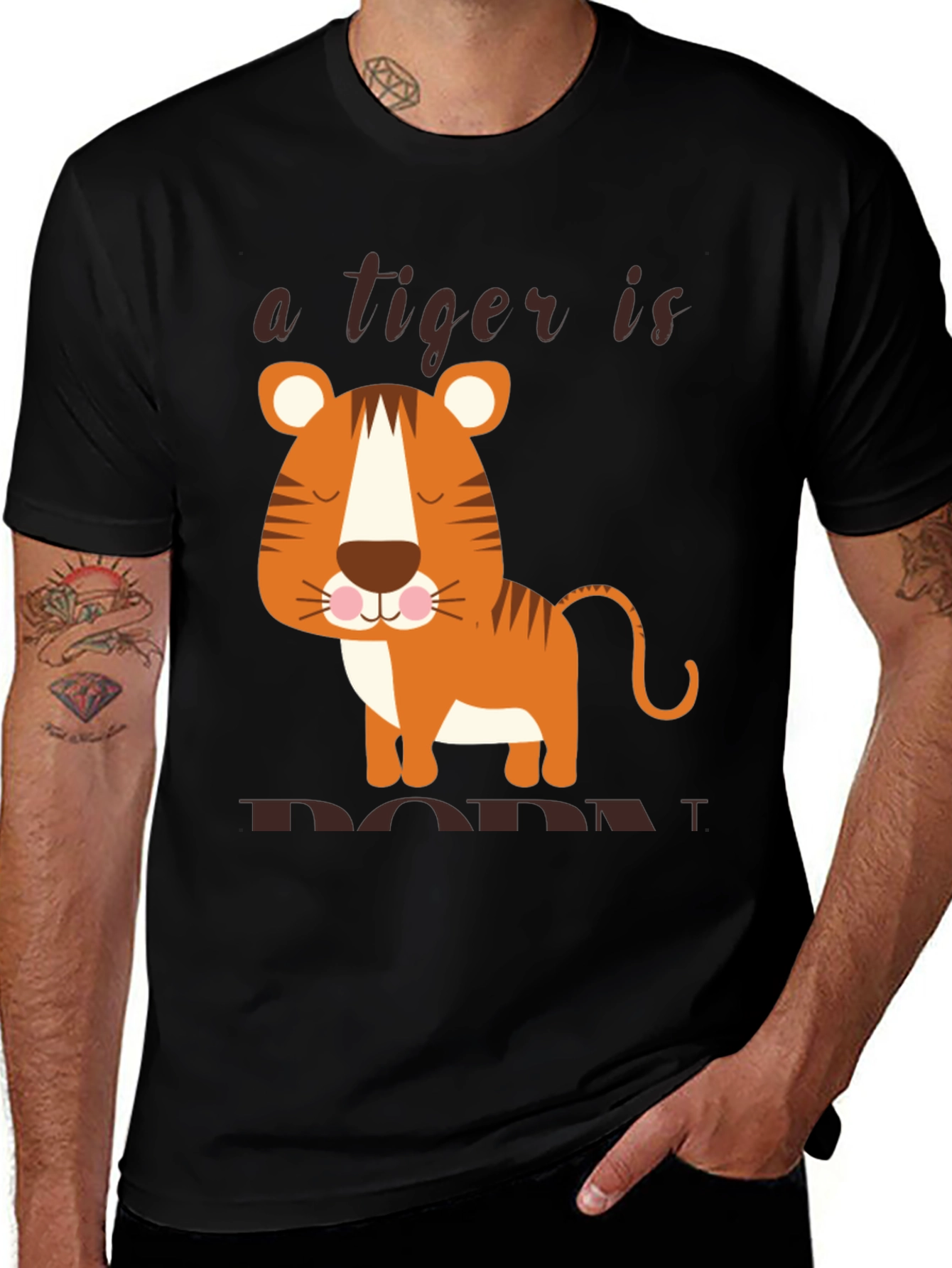 Cute Tiger is a Dada T-Shirt