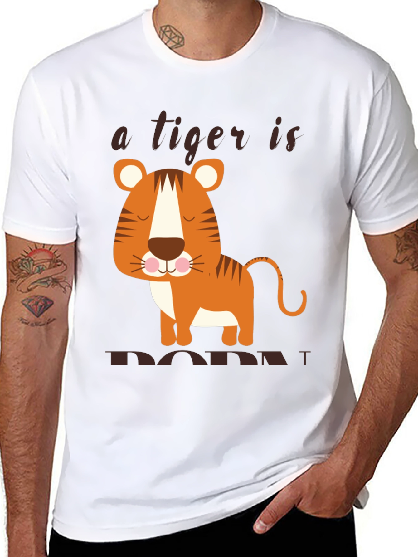 Cute Tiger is a Dada T-Shirt