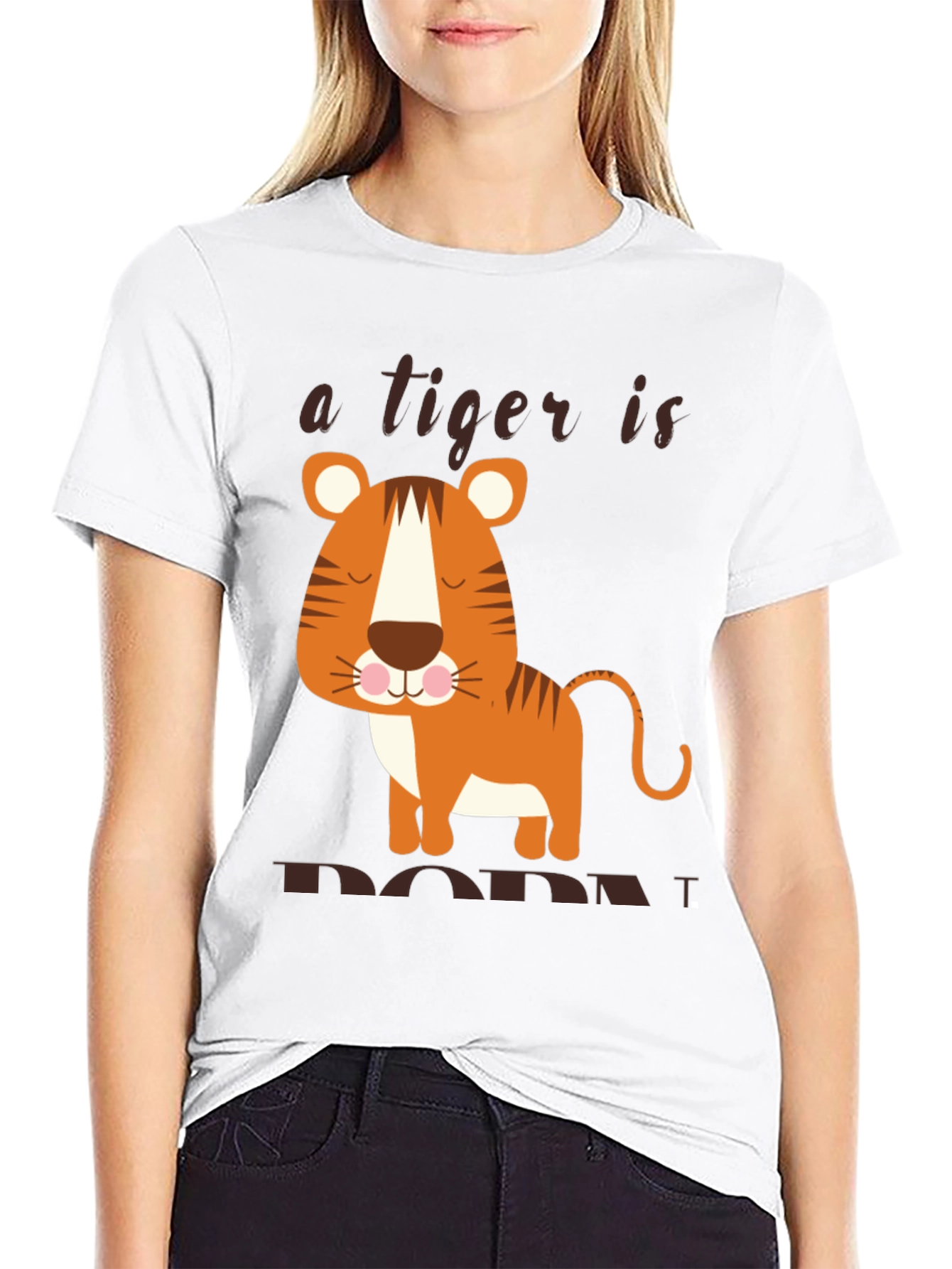 Cute Tiger is a Dada T-Shirt