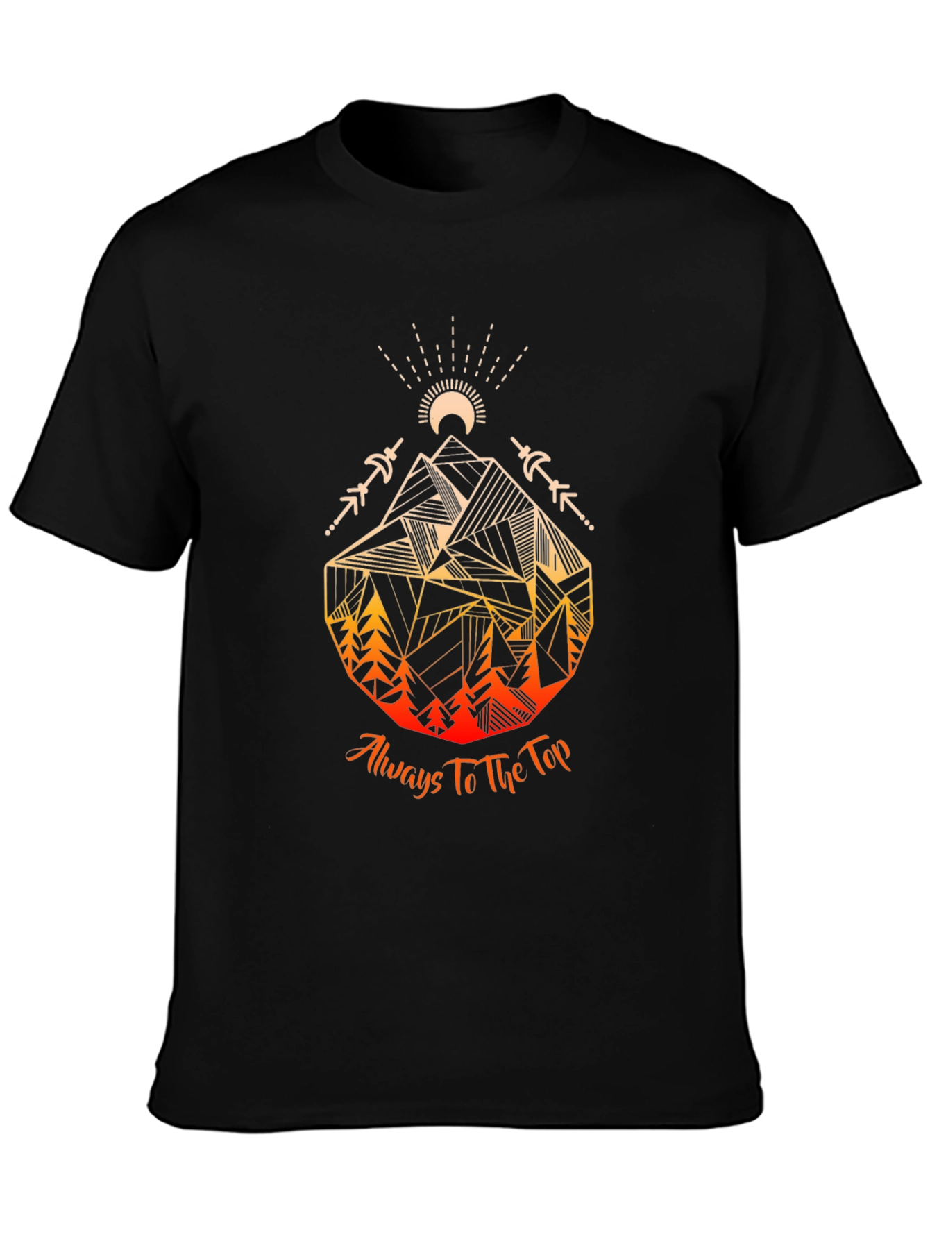Mountain Adventure Graphic Tee - Always To The Top
