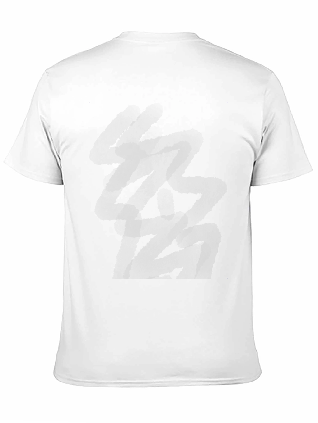 Abstract Black Graphic Tee - Modern Casual Style
