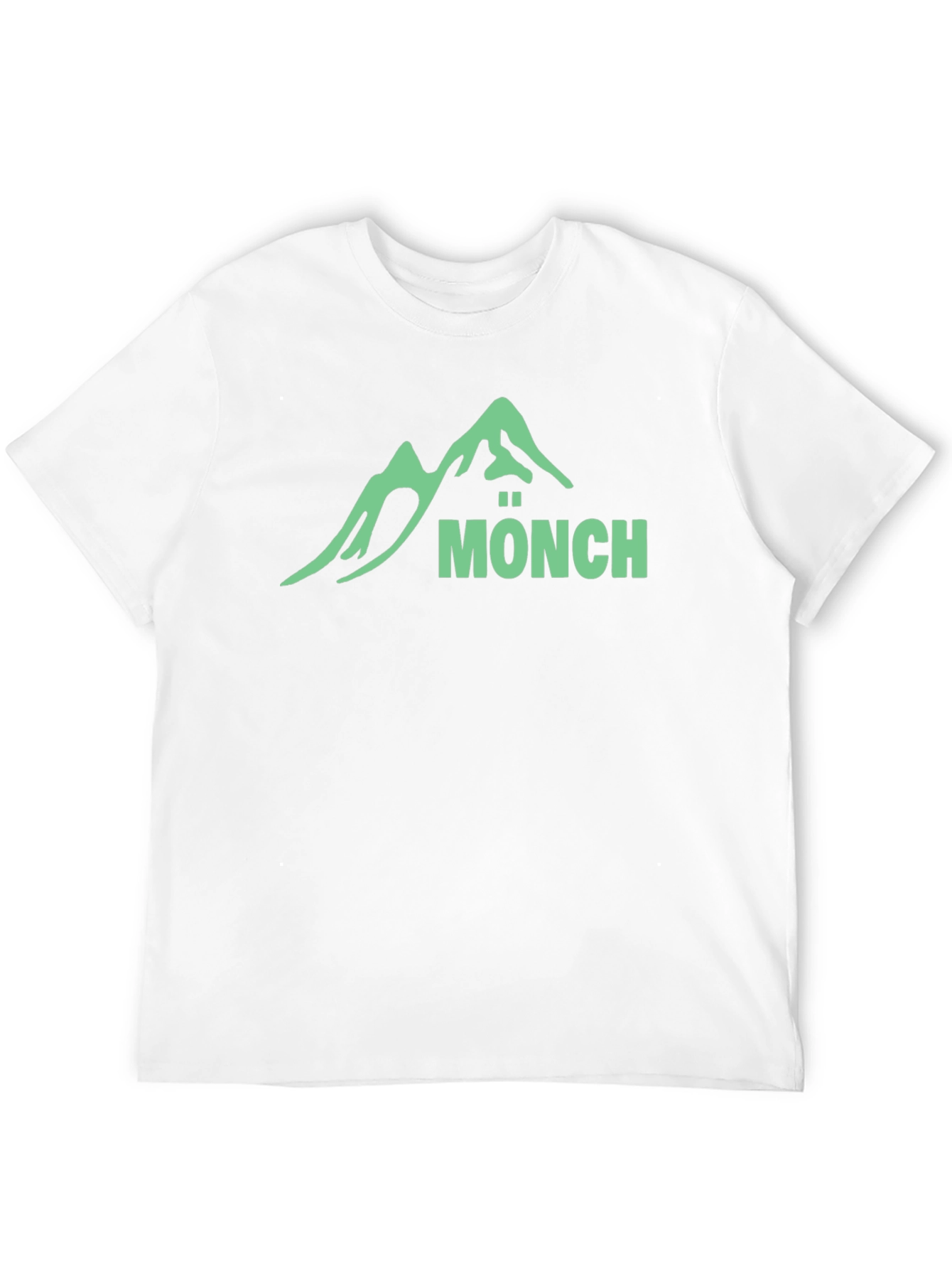 Mönch Mountain T-Shirt - Black Graphic Tee