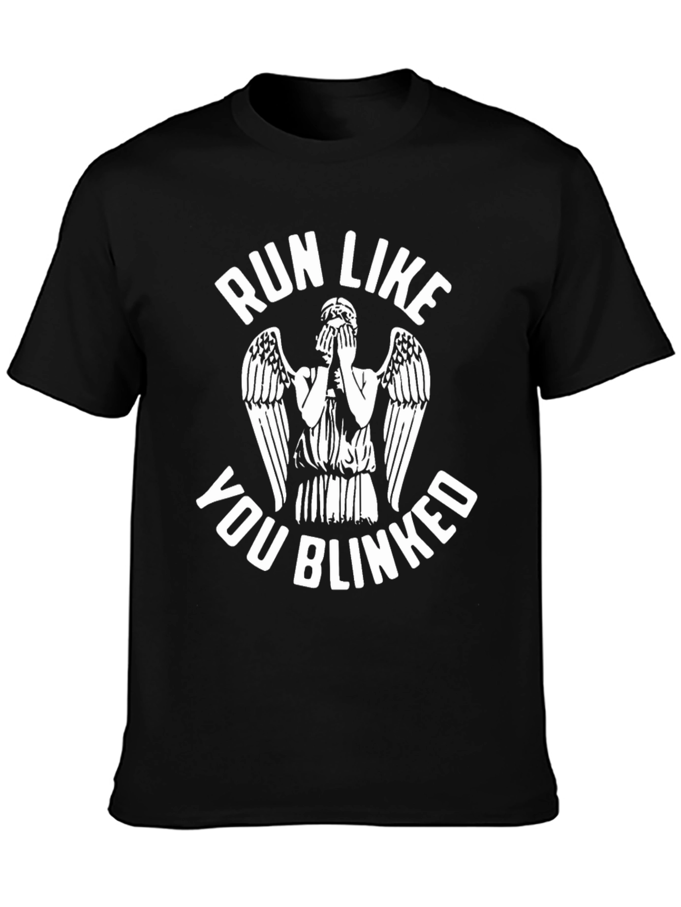 Run Like You Blinked T-Shirt - Black