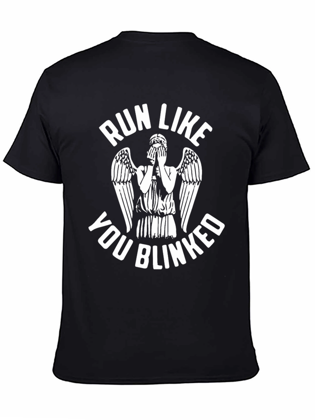 Run Like You Blinked T-Shirt - Black