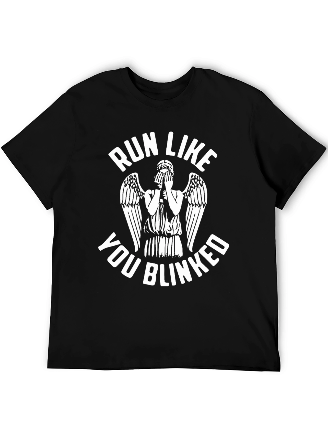 Run Like You Blinked T-Shirt - Black