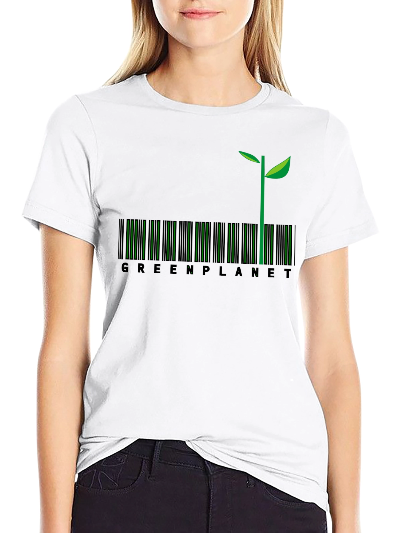 Green Planet Graphic Tee - Eco-Friendly Design