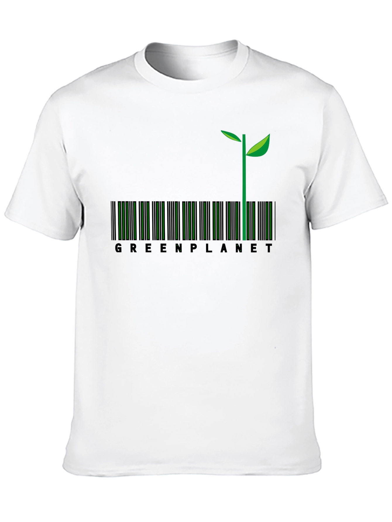Green Planet Graphic Tee - Eco-Friendly Design