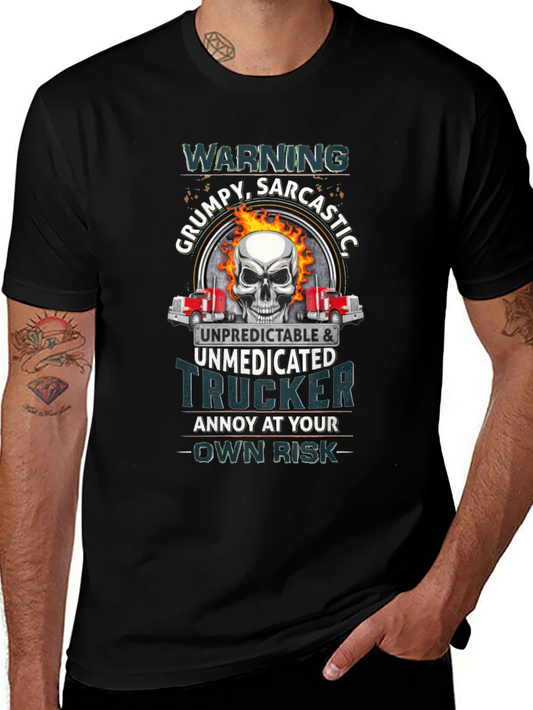 Grumpy Sarcastic Trucker T-Shirt