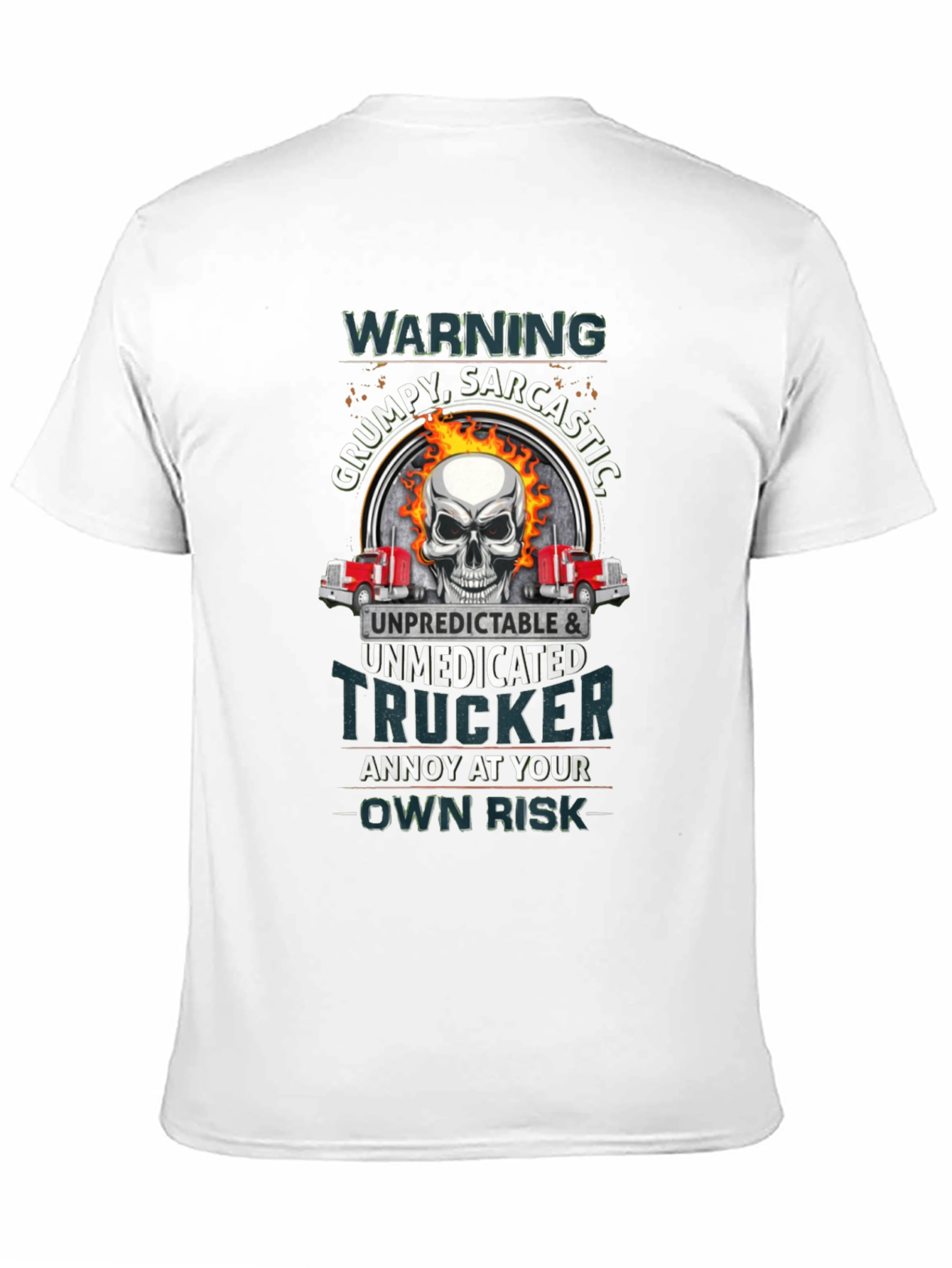 Grumpy Sarcastic Trucker T-Shirt